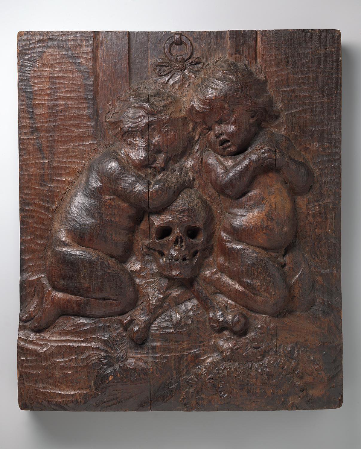 Schetsen voor een bronzen deur voor de vierschaar van het Amsterdamse raadhuis