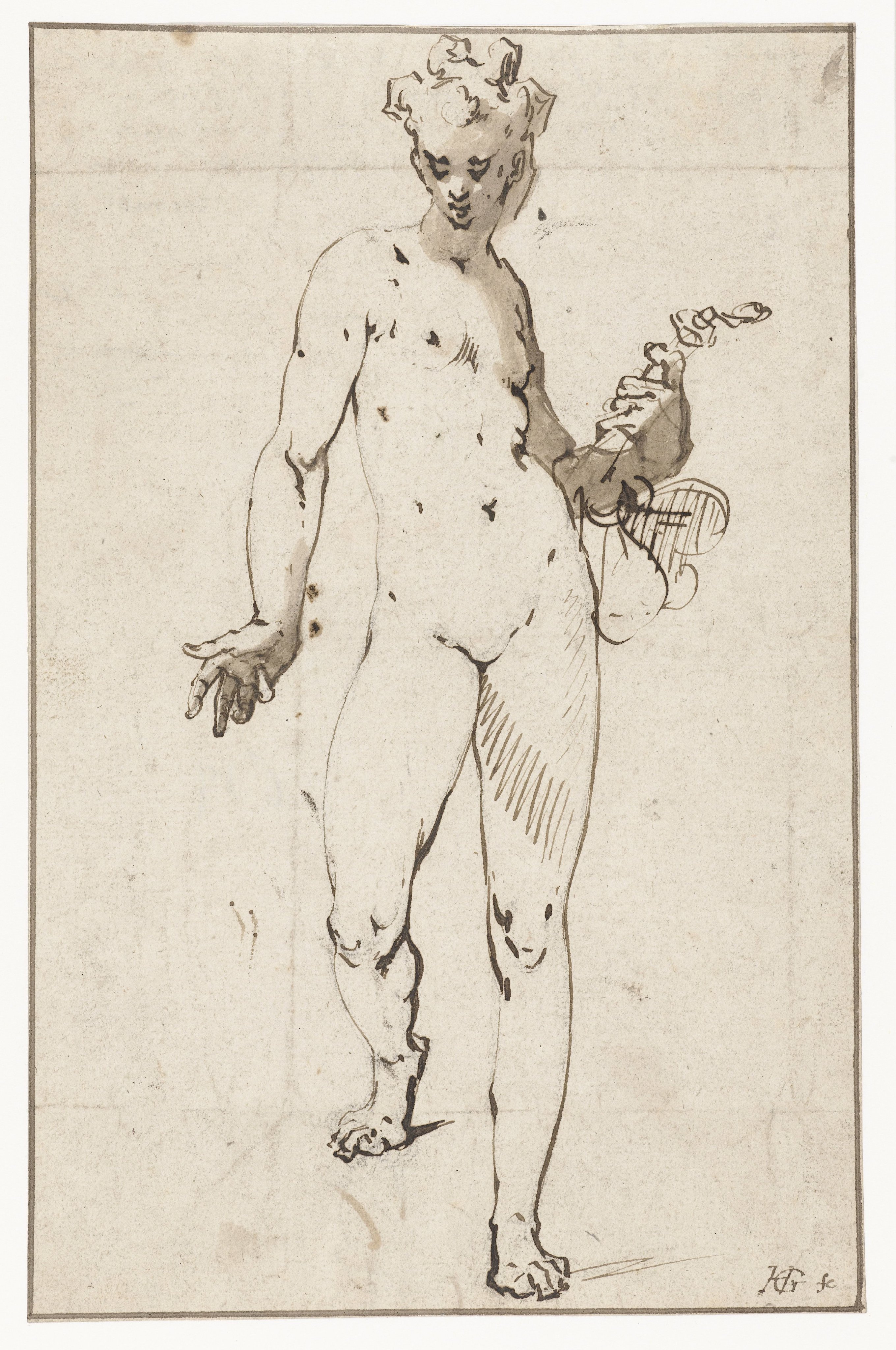 Standing Female nude