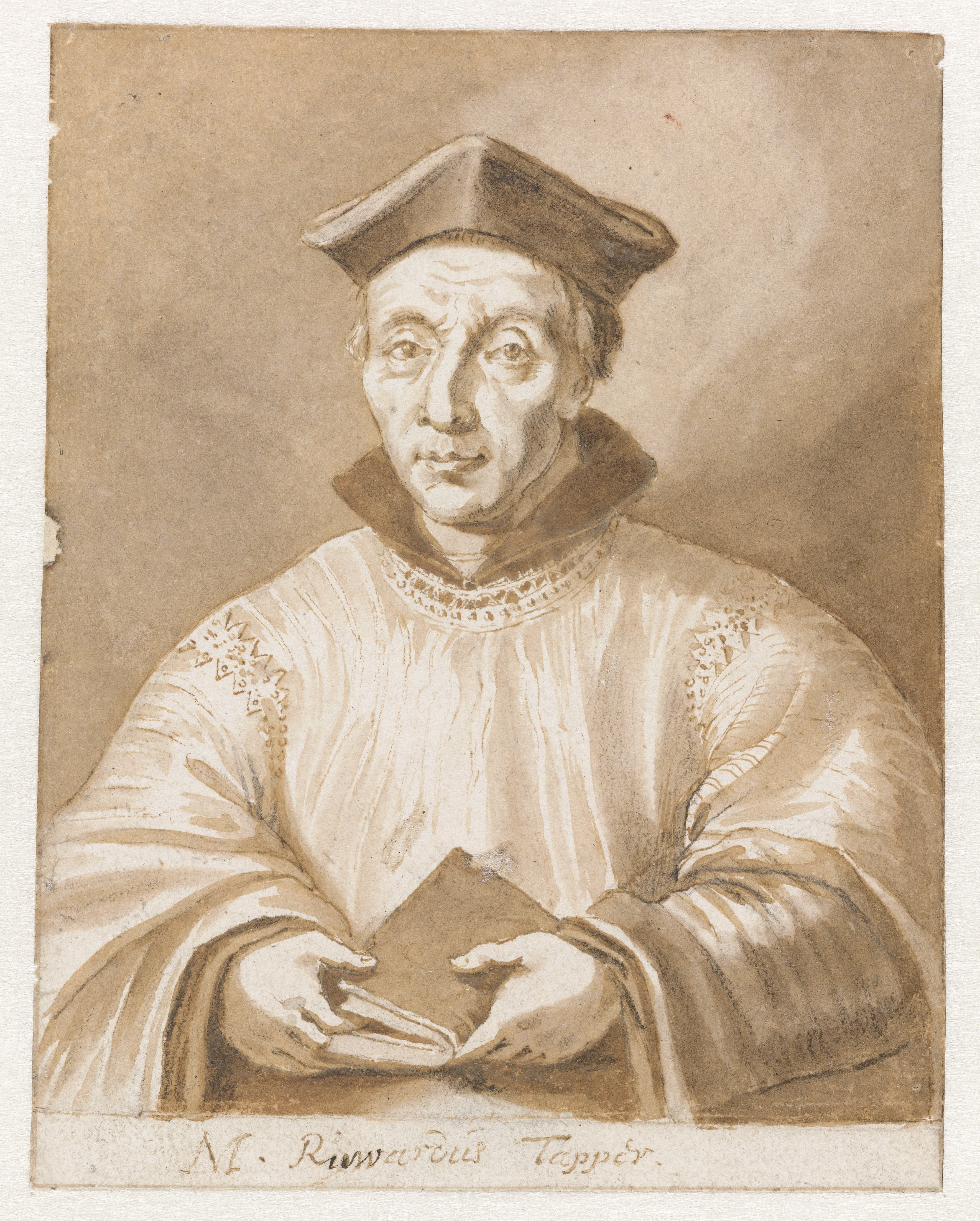 Portret van Ruardus Tapper
