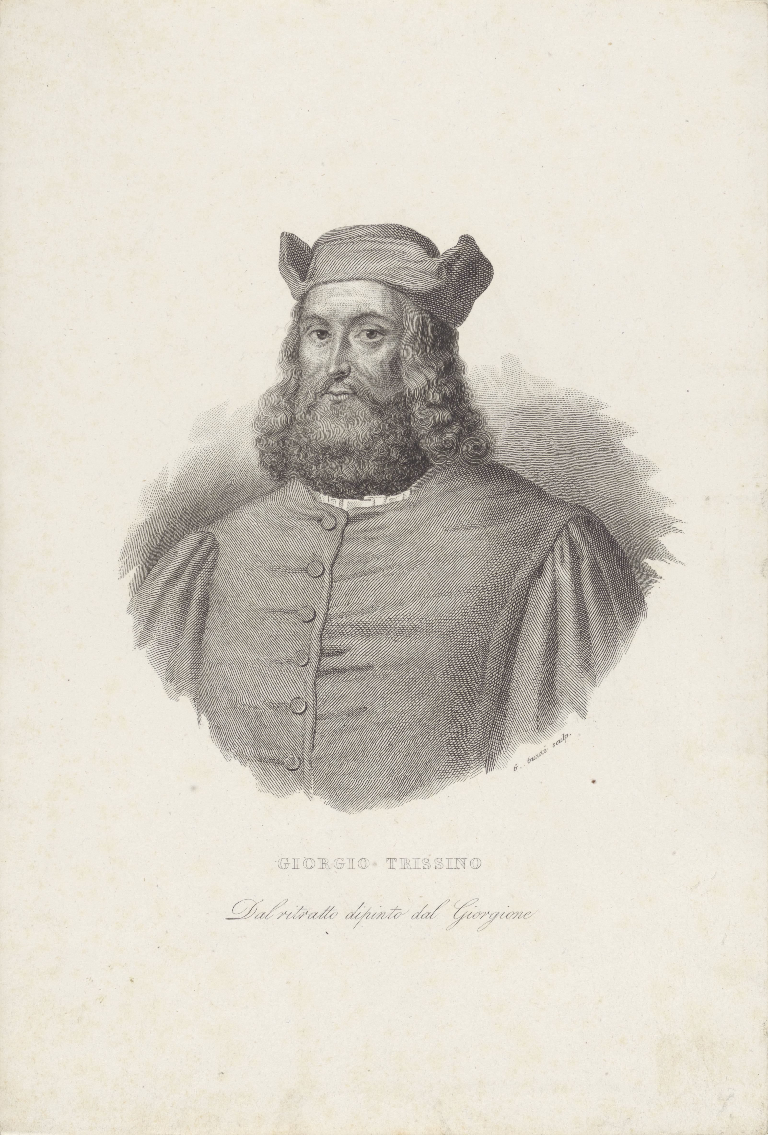 Portret van humanist Gian Giorgio Trissino