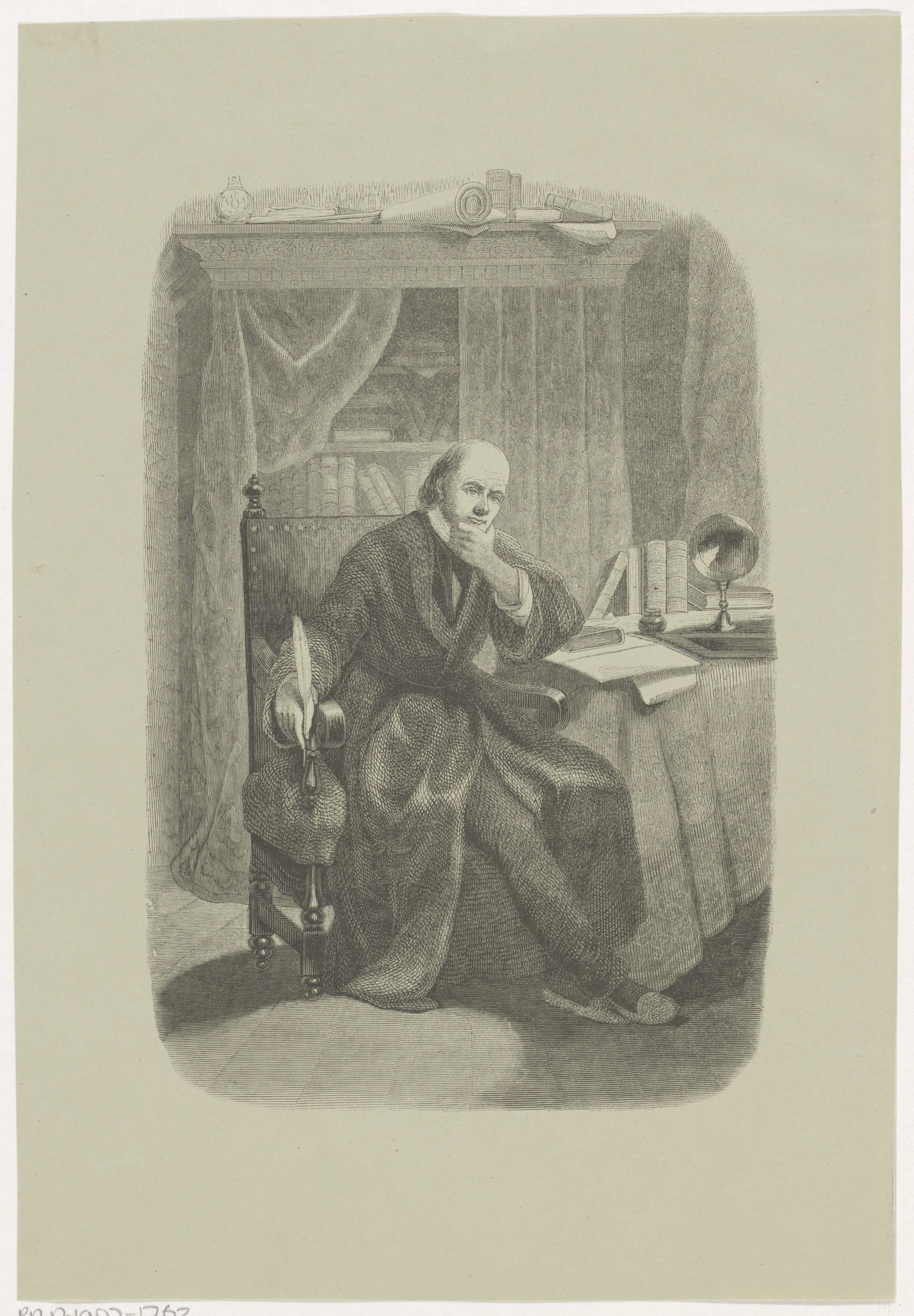 Portret van Johannes Immerzeel