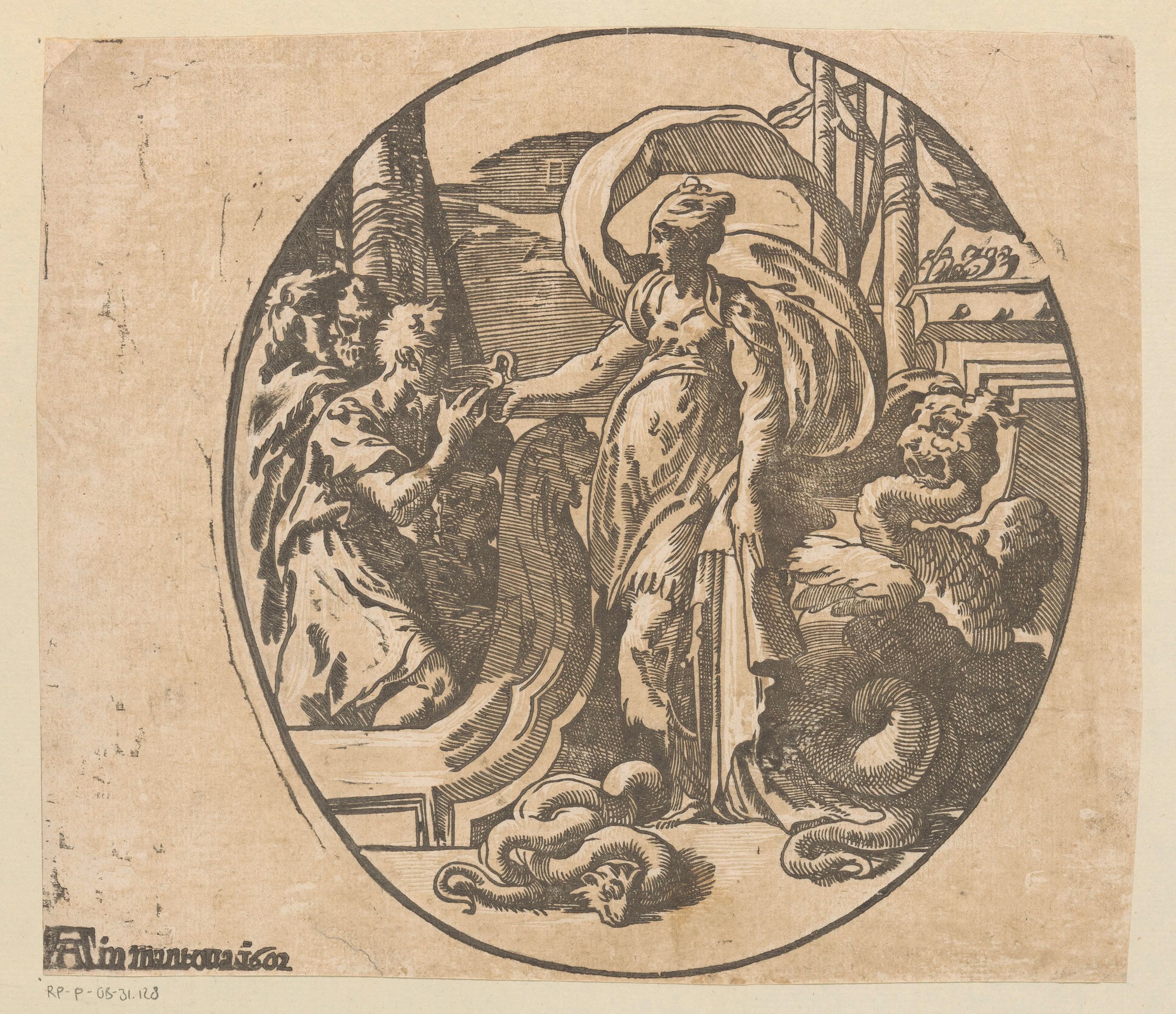 Odysseus op het eiland van Circe