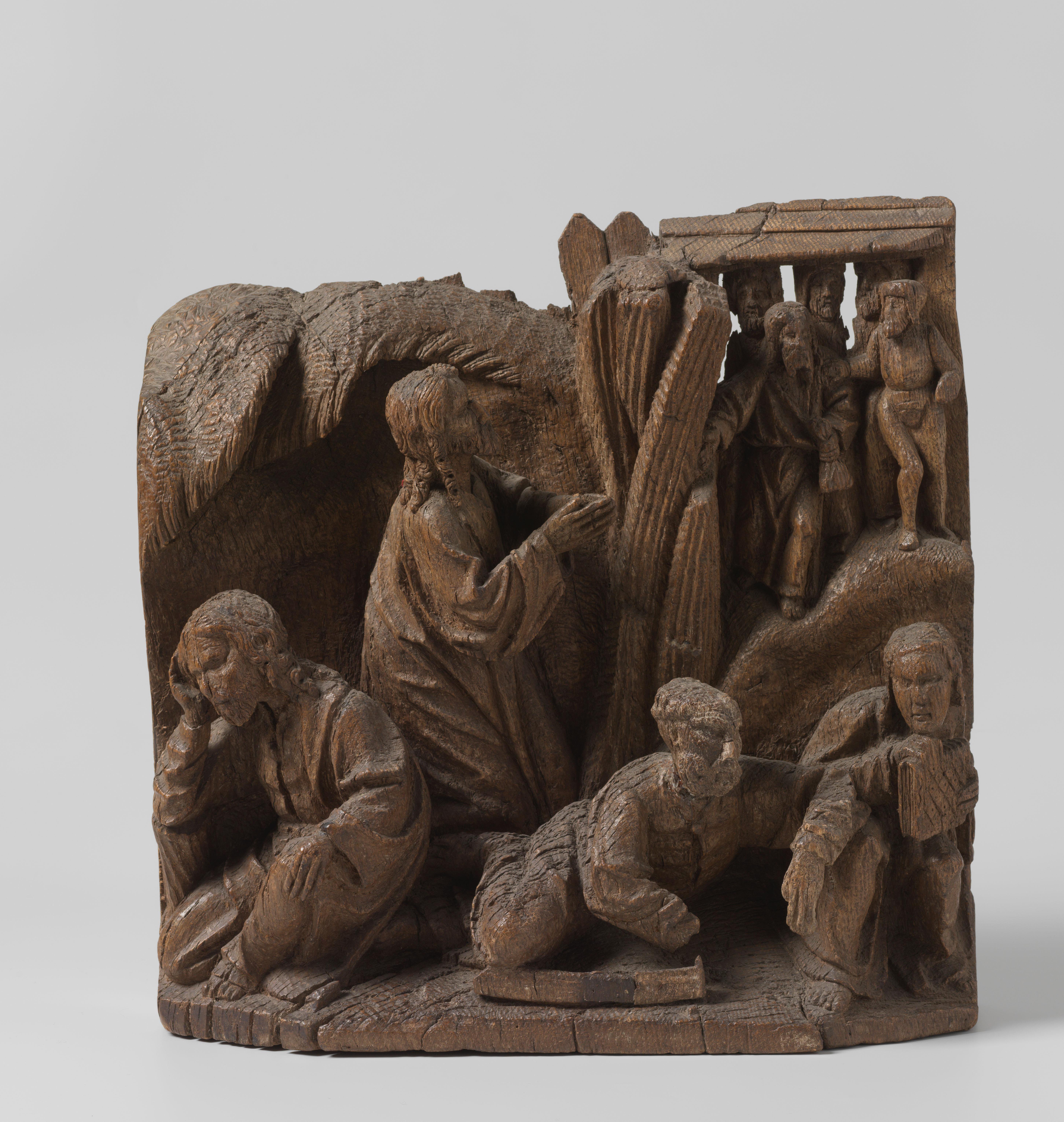 Agony in the Garden, from a Passion Retable