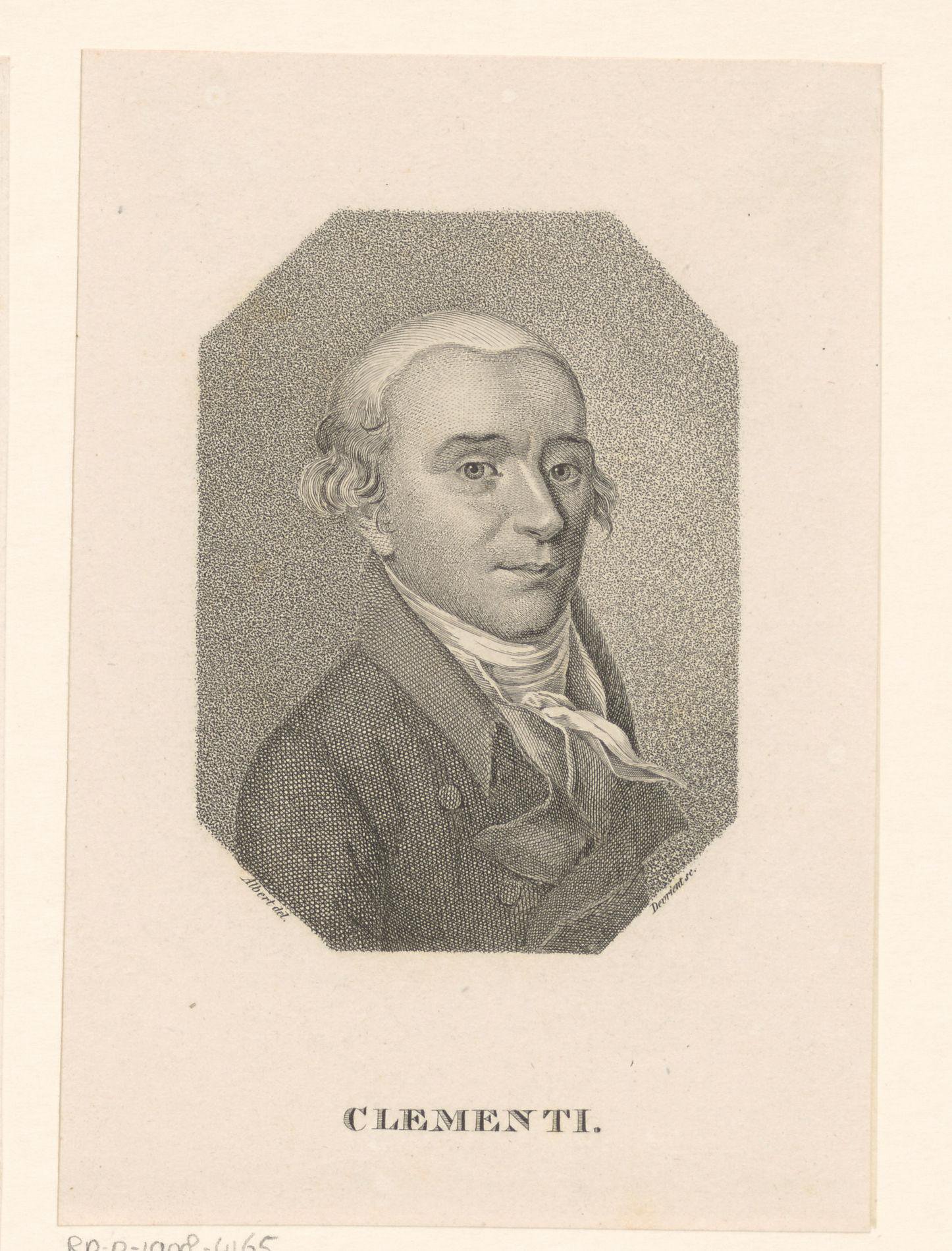 Portret van Mutius Clementi