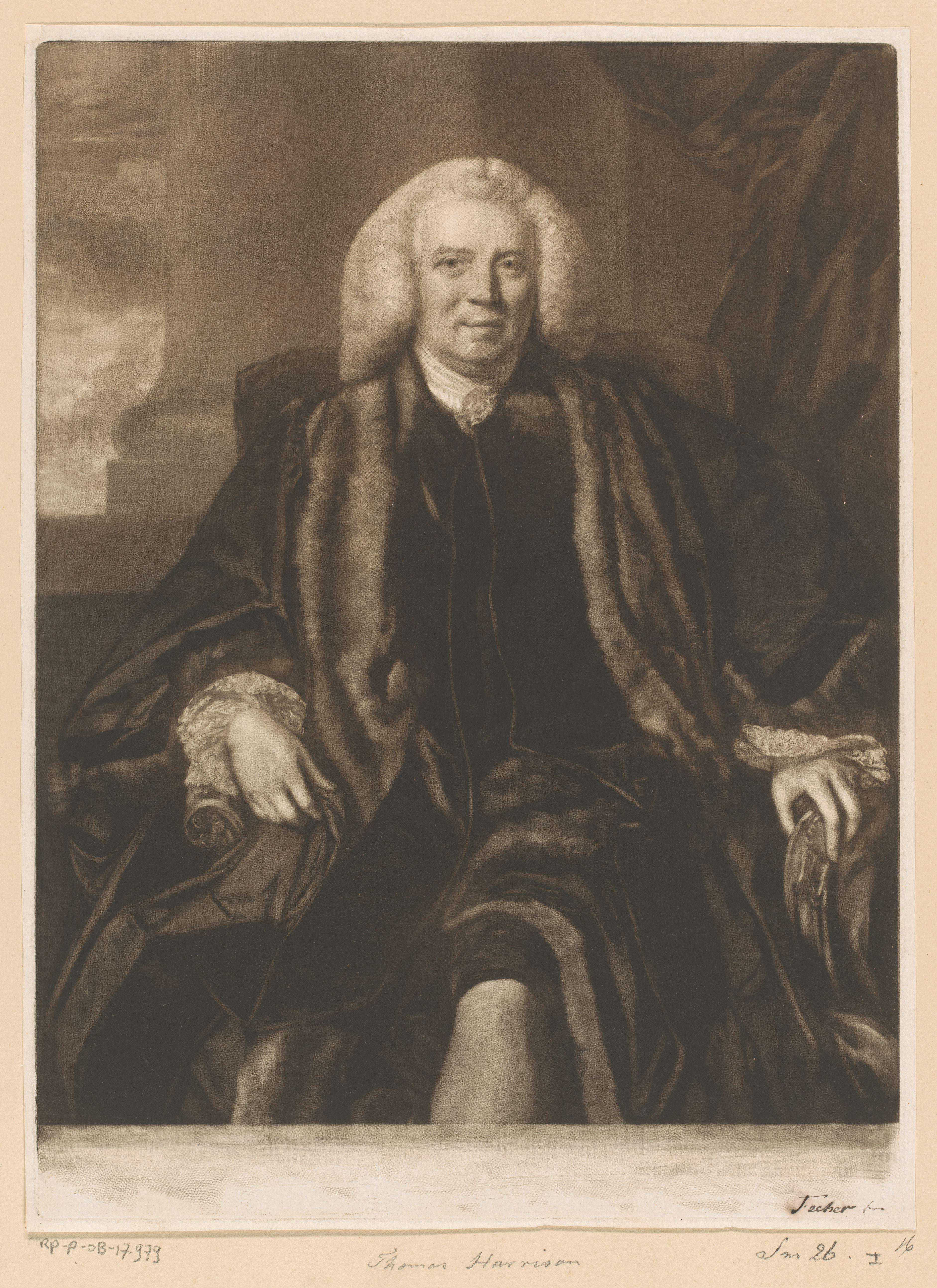 Portret van Thomas Harrison