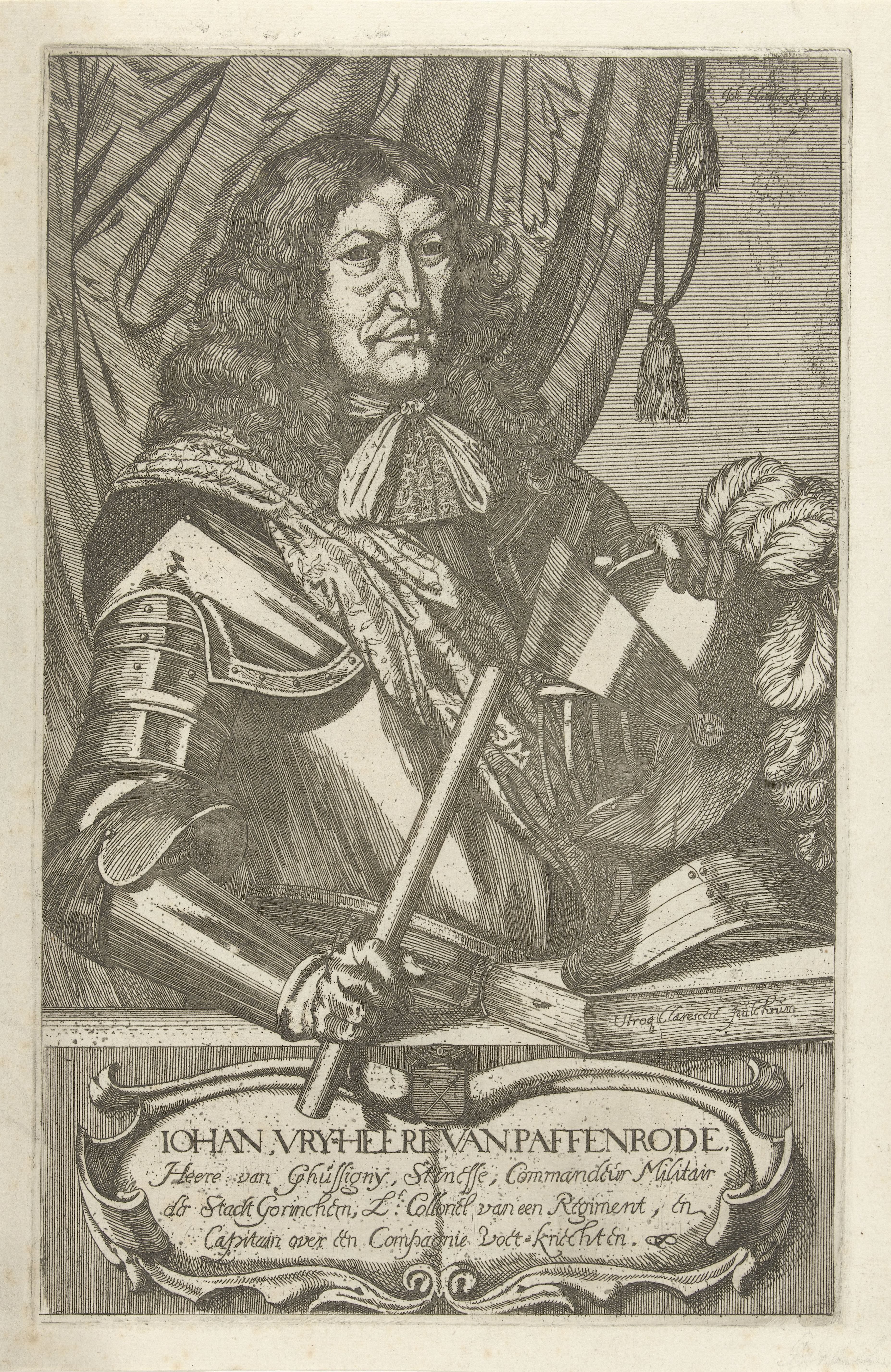 Portret van Johan, vrijheer van Paffenrode