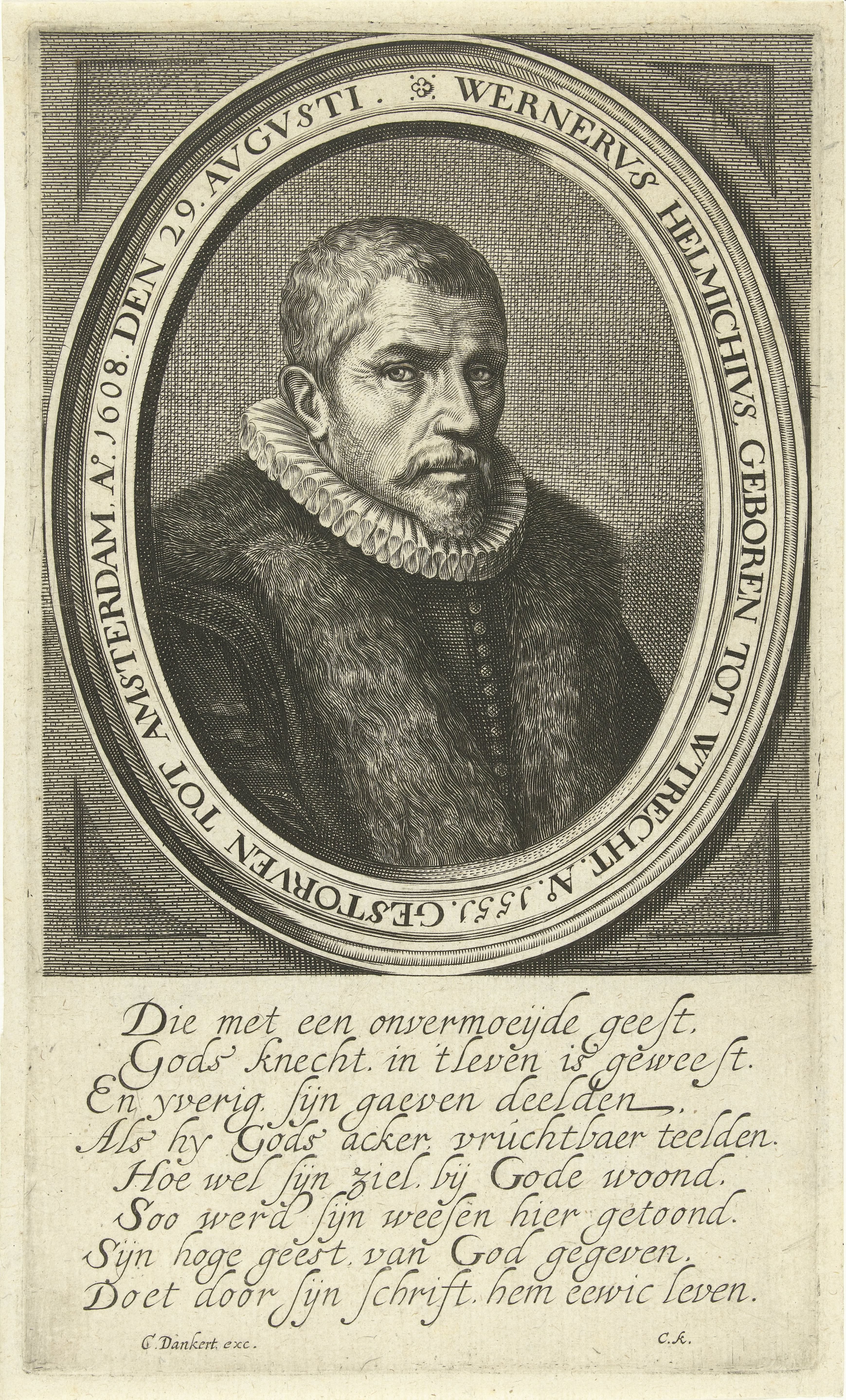 Portret van Werner Helmich