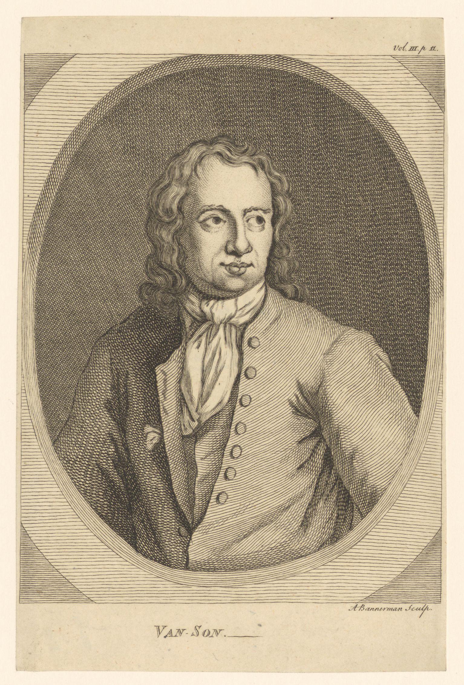 Portret van Jan Frans van Son