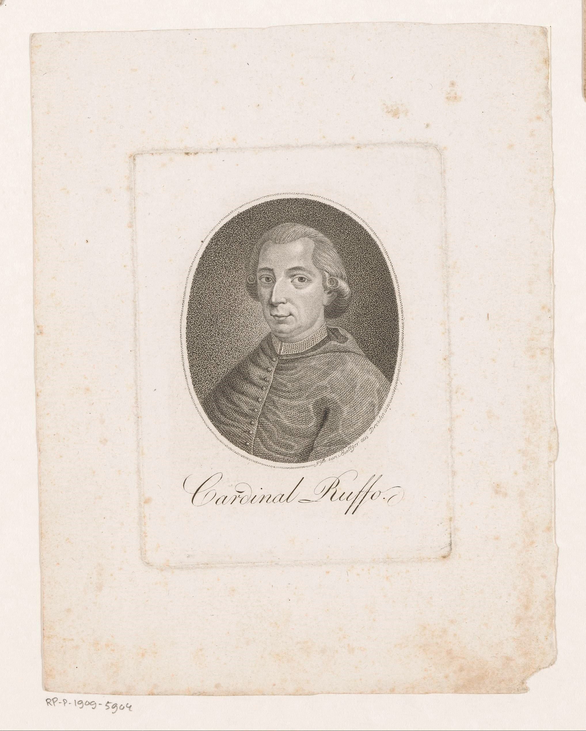 Portret van Fabrizio Ruffo