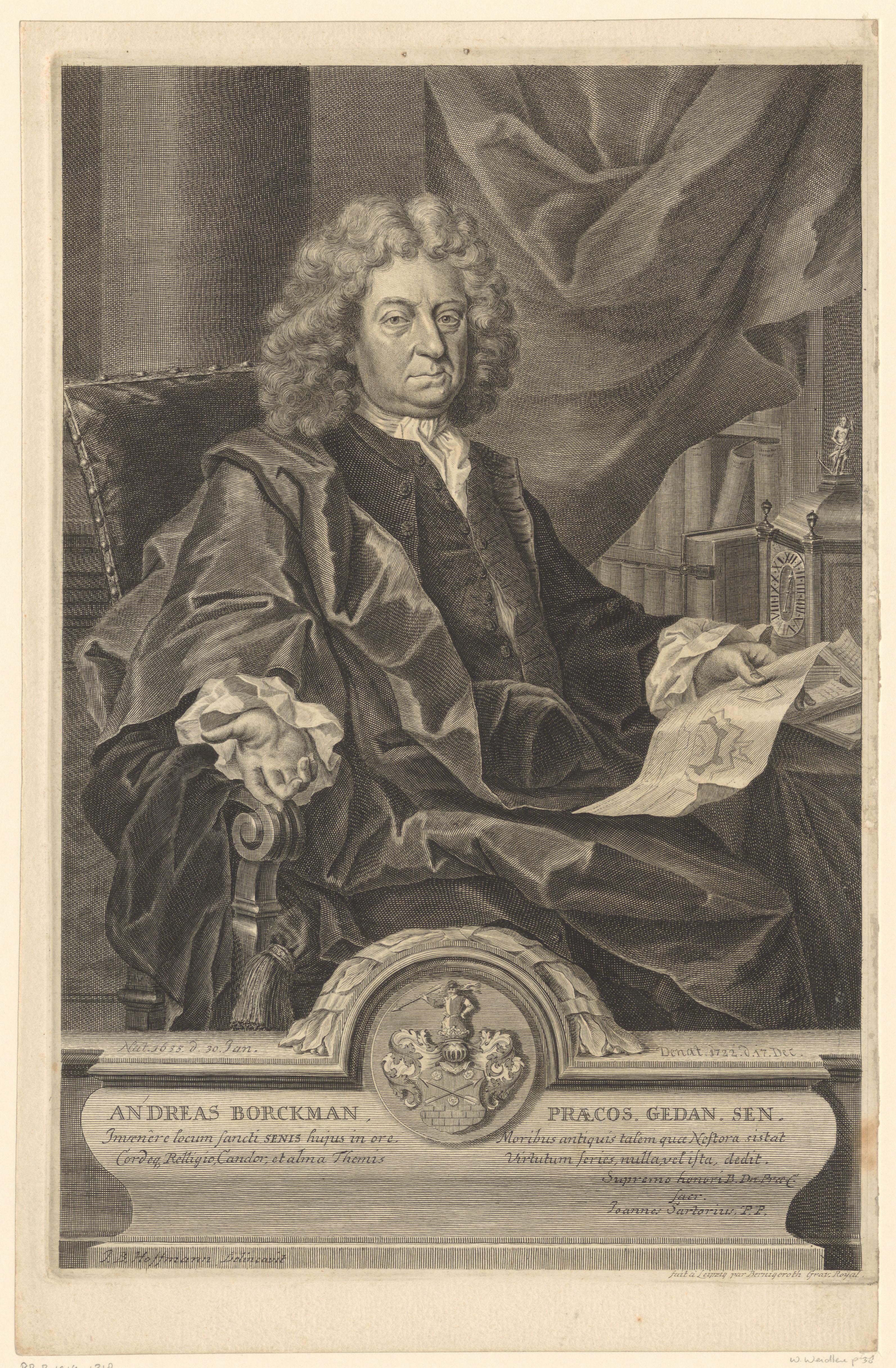 Portret van Andreas Borckman