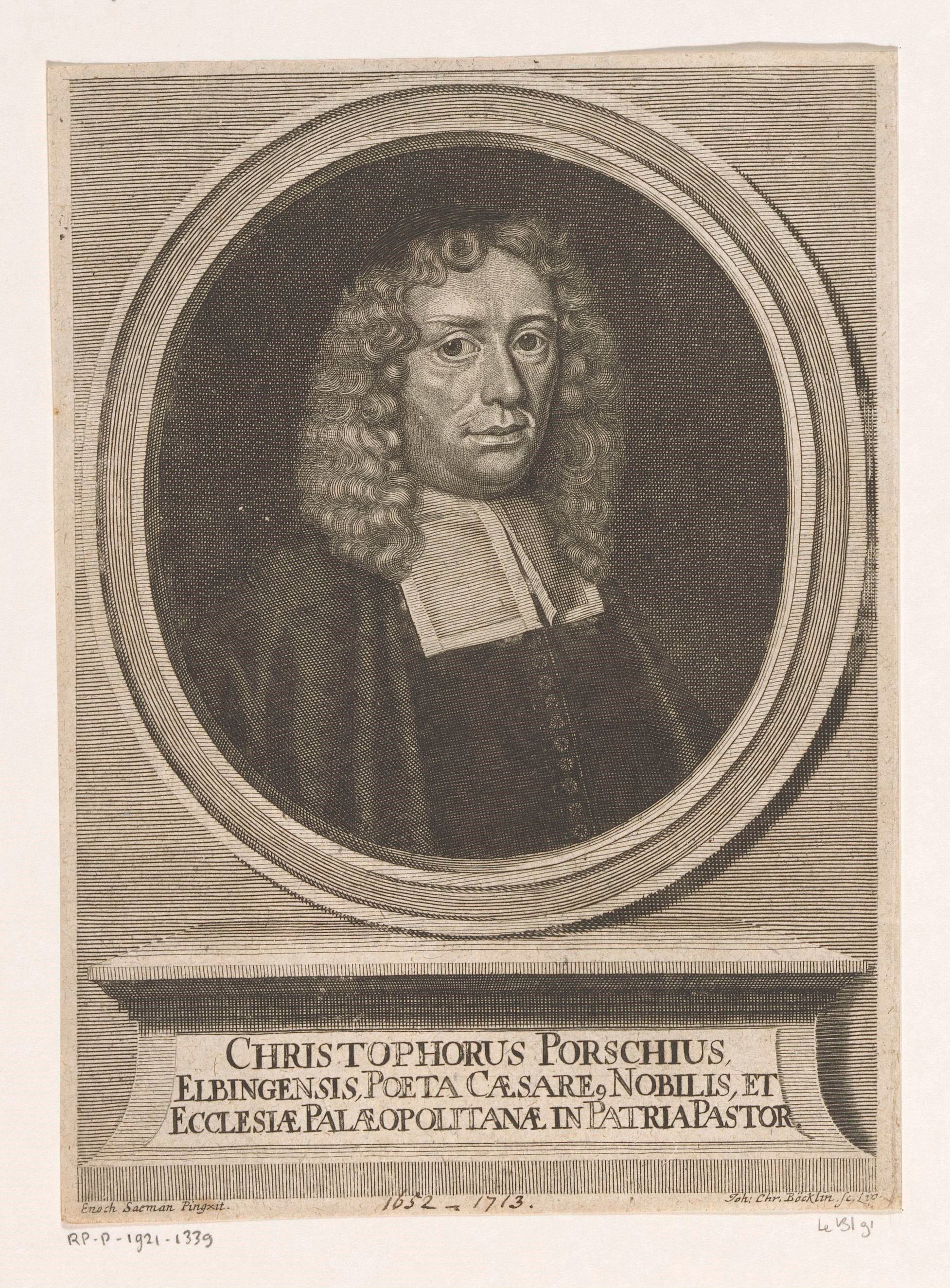 Portret van Christoph Porsch