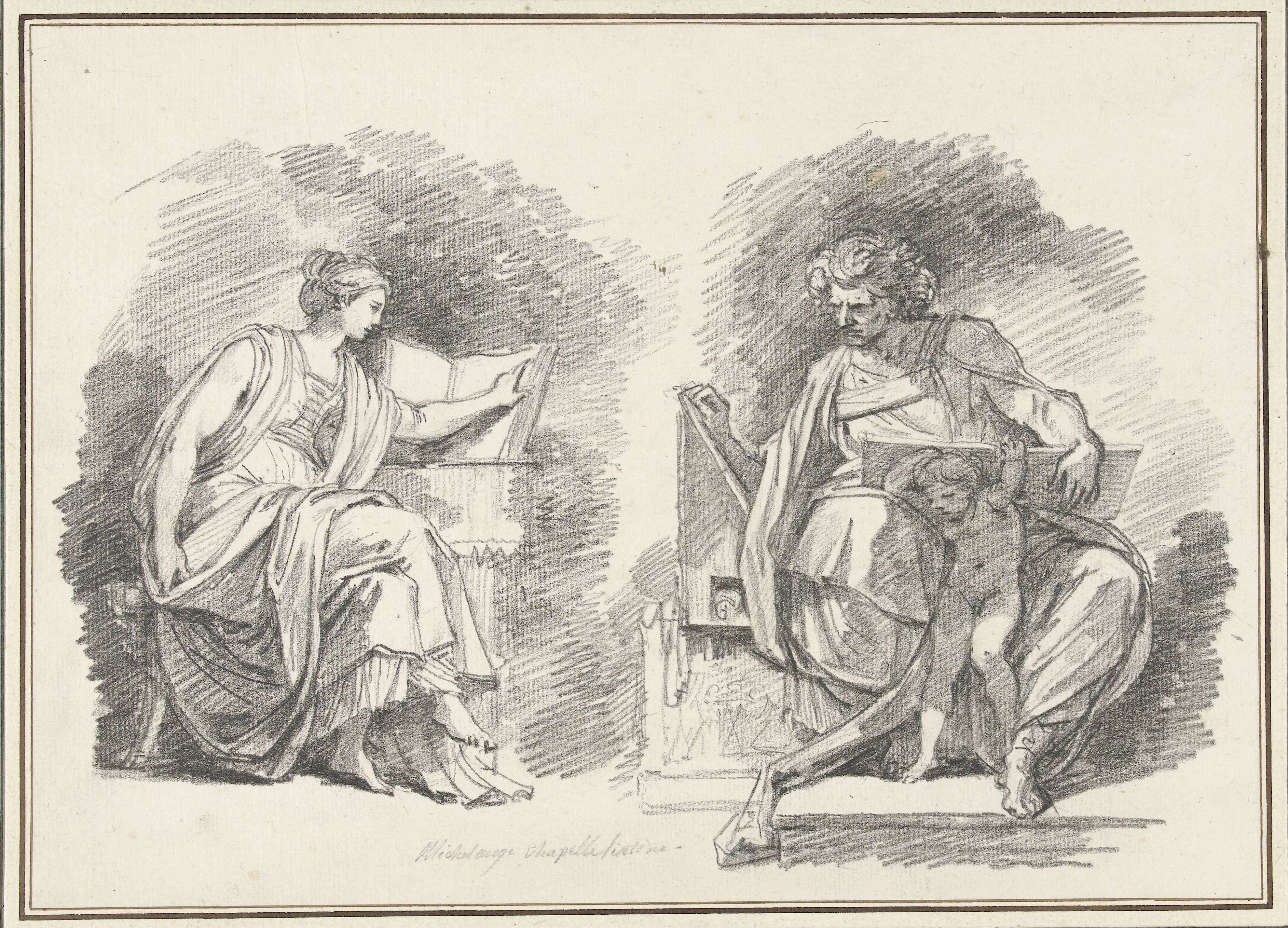 Sibylle Erythrea en de profeet Daniël