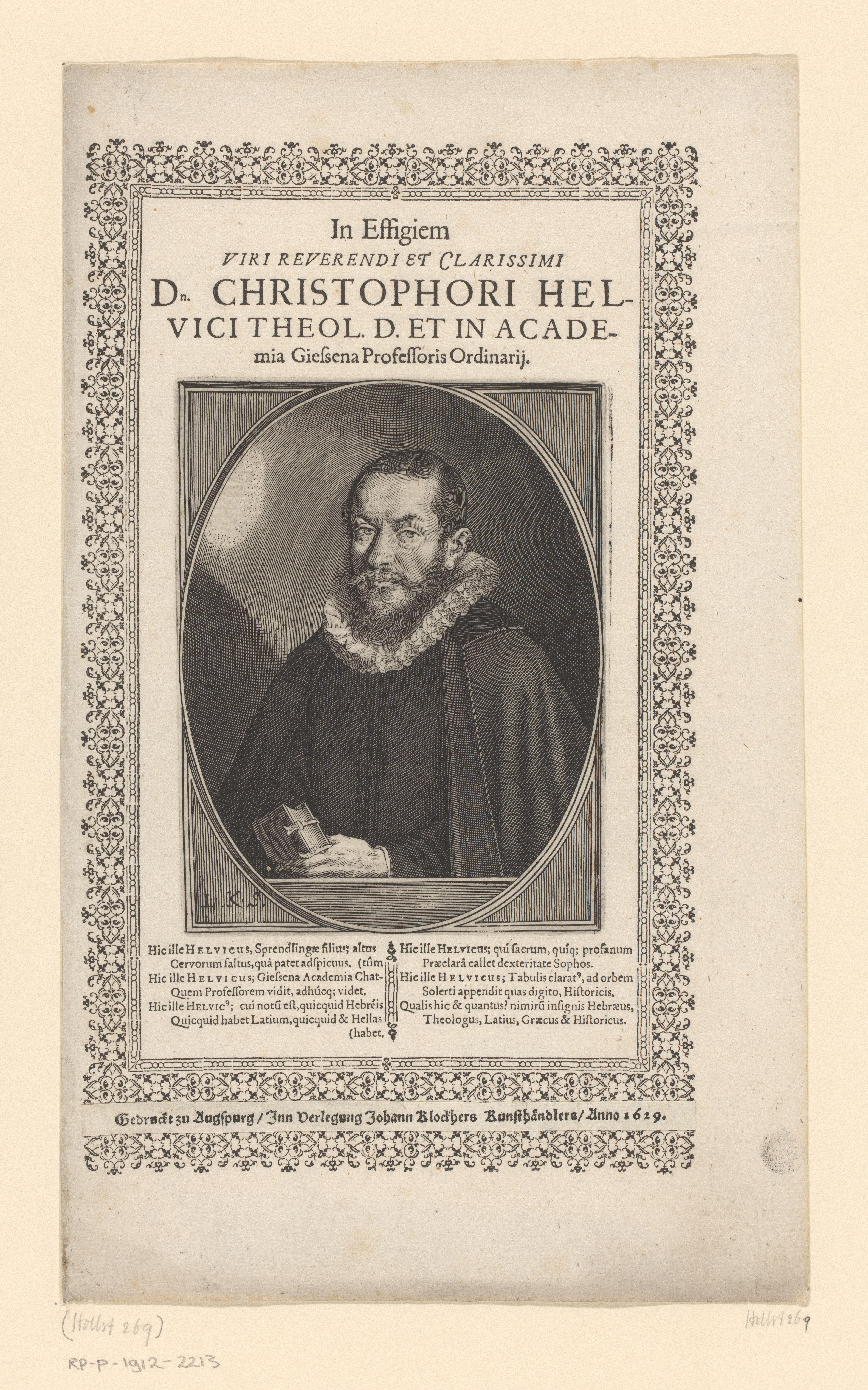 Portret van Christoph Helwig