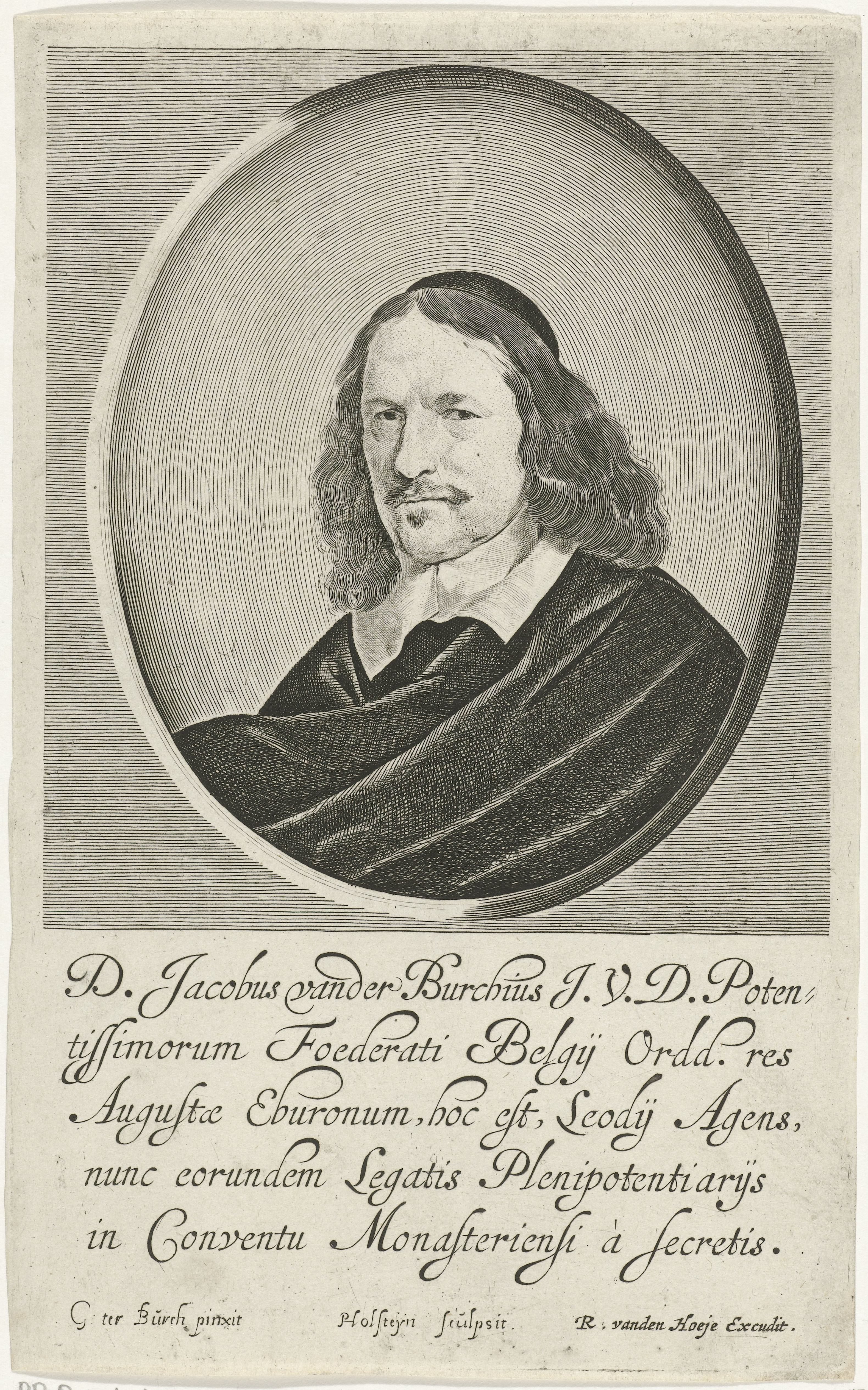 Portret van Jacob van der Burgh