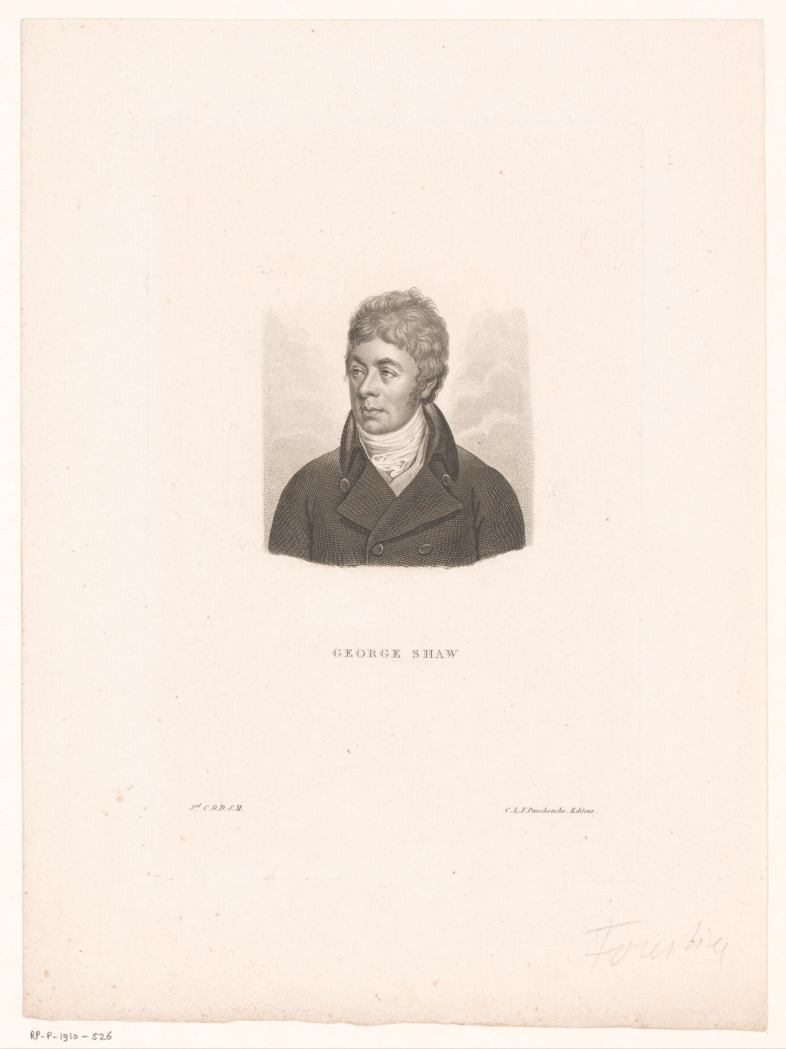 Portret van George Shaw