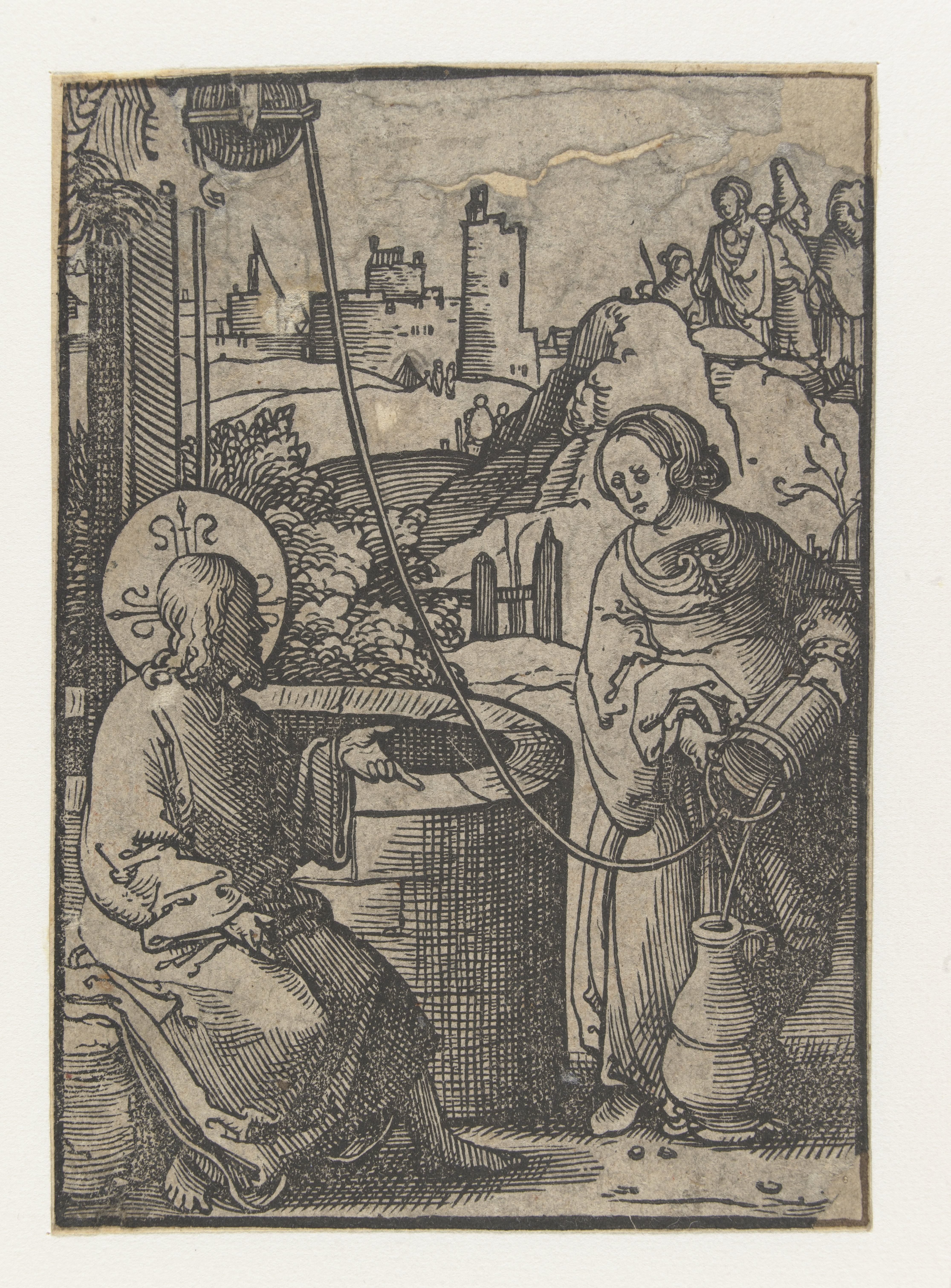 Christus en de Samaritaanse vrouw