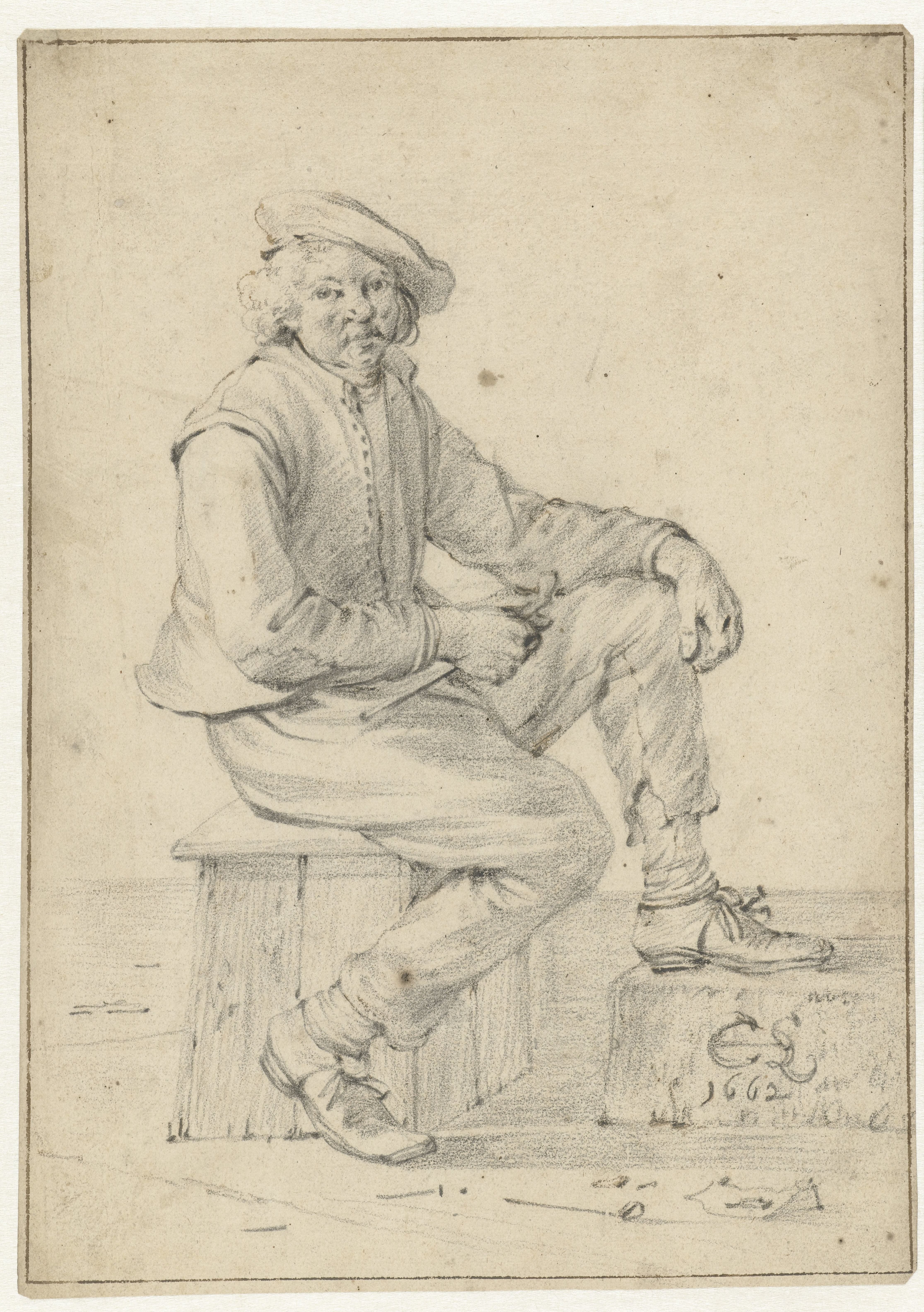 Seated Man with a Pipe