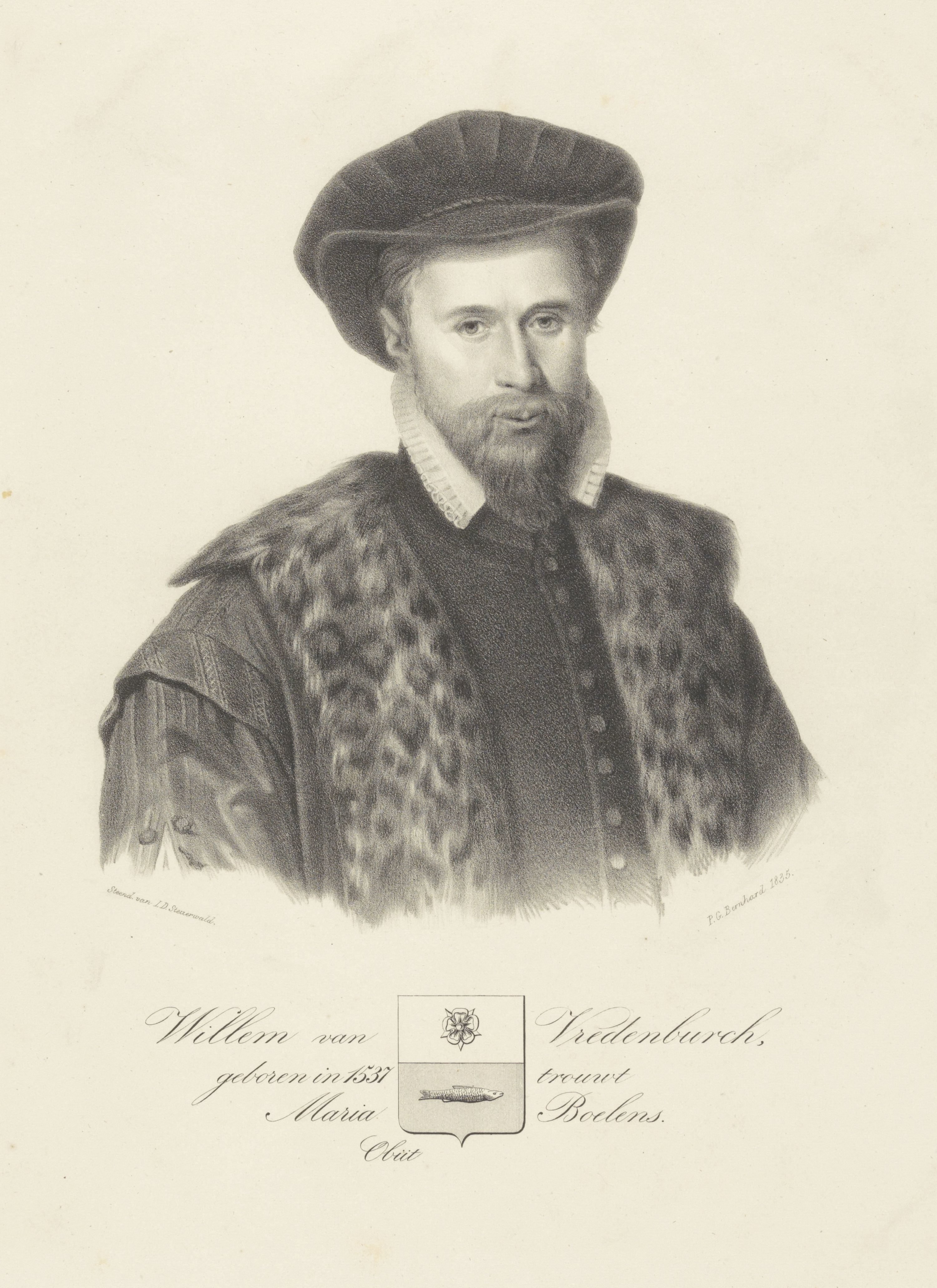 Portret van Willem van Vredenburch