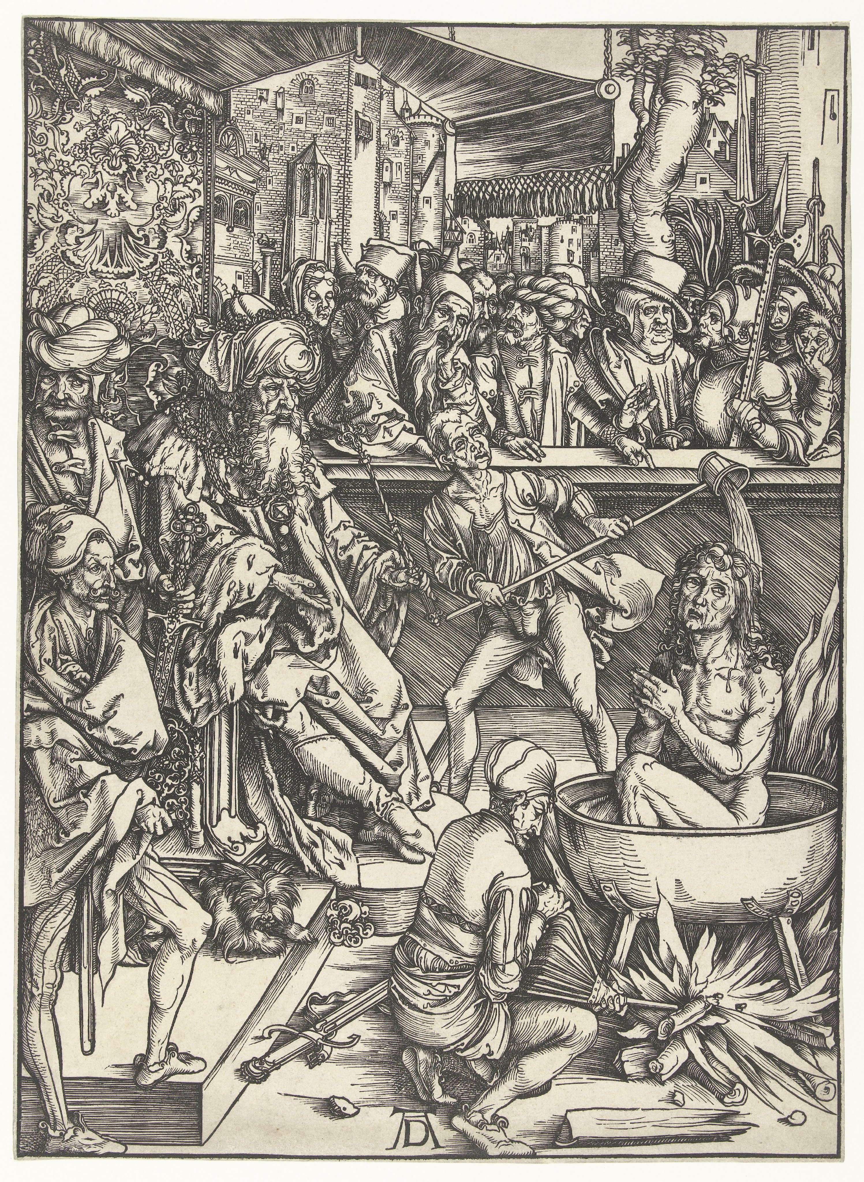 Het martelaarschap van Johannes de Evangelist