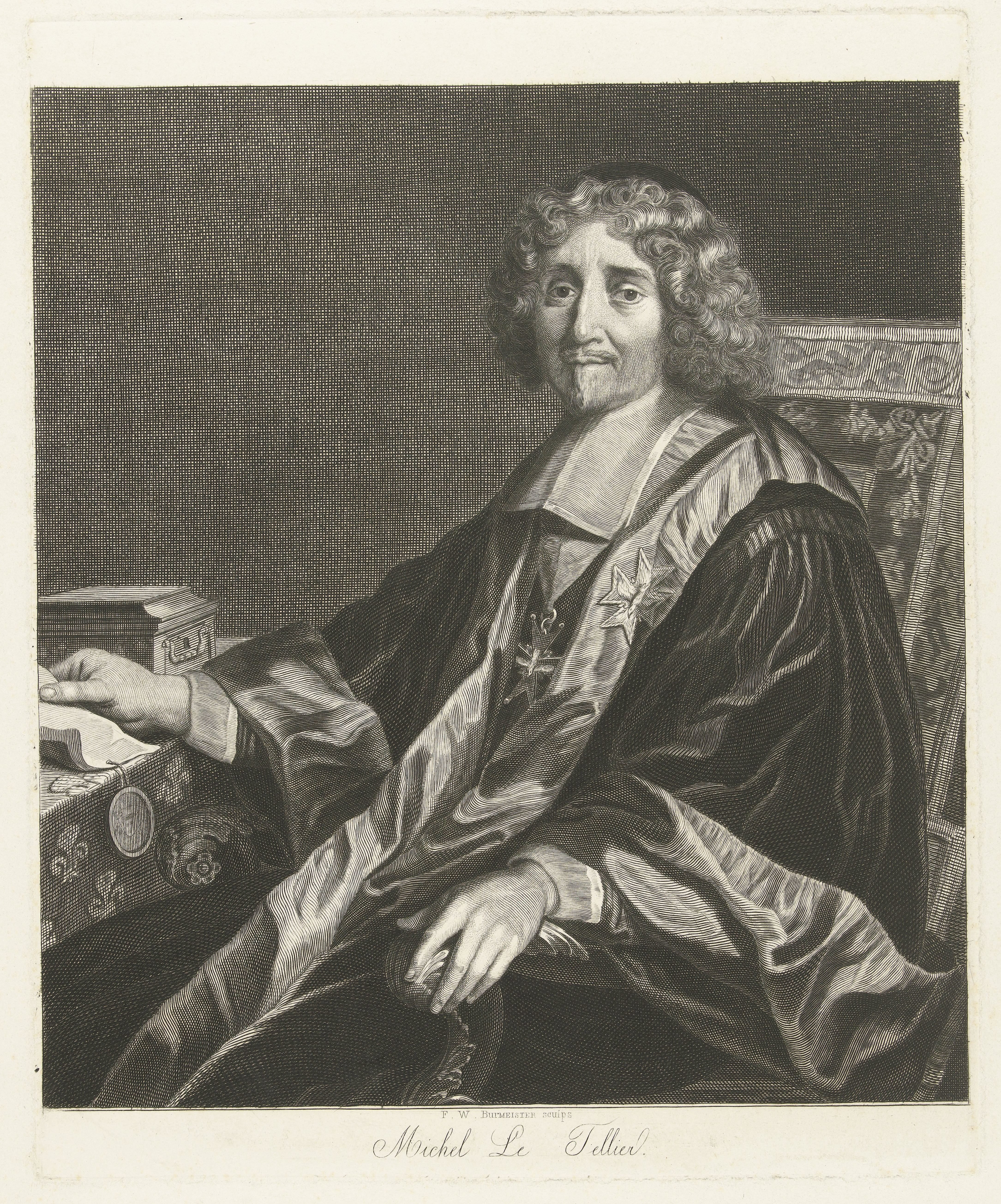 Portret van Michel Le Tellier