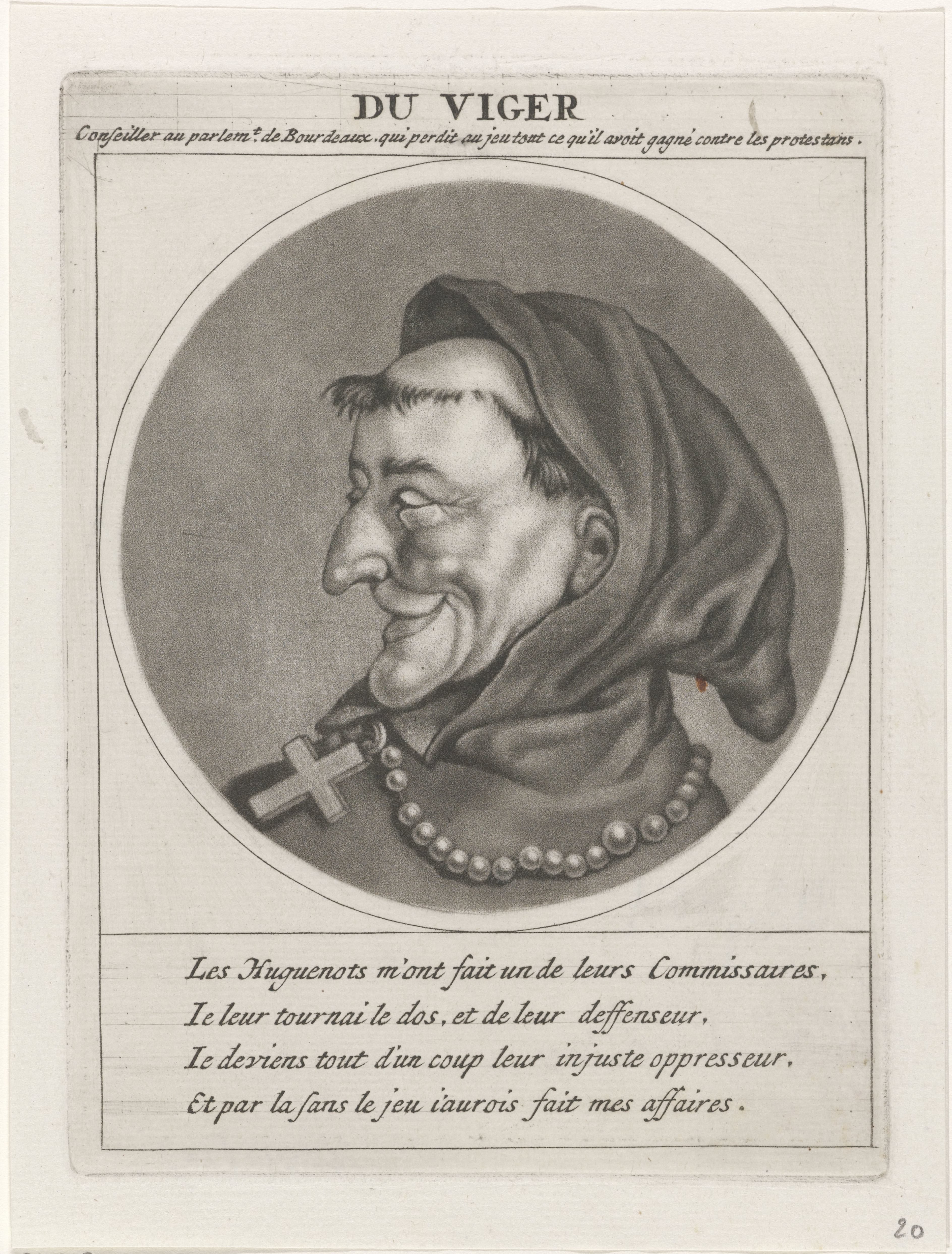 Portret van Du Viger