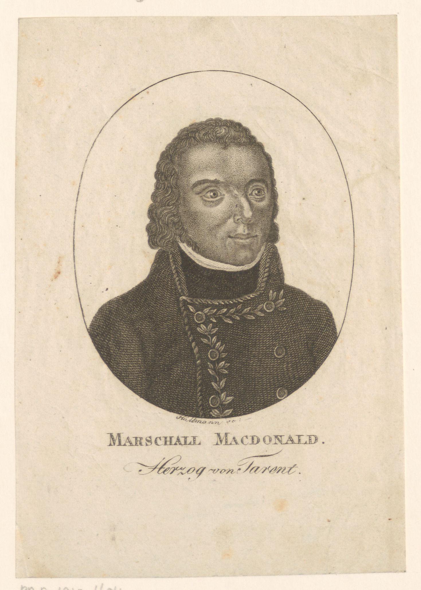 Portret van Étienne Jacques Joseph Macdonald