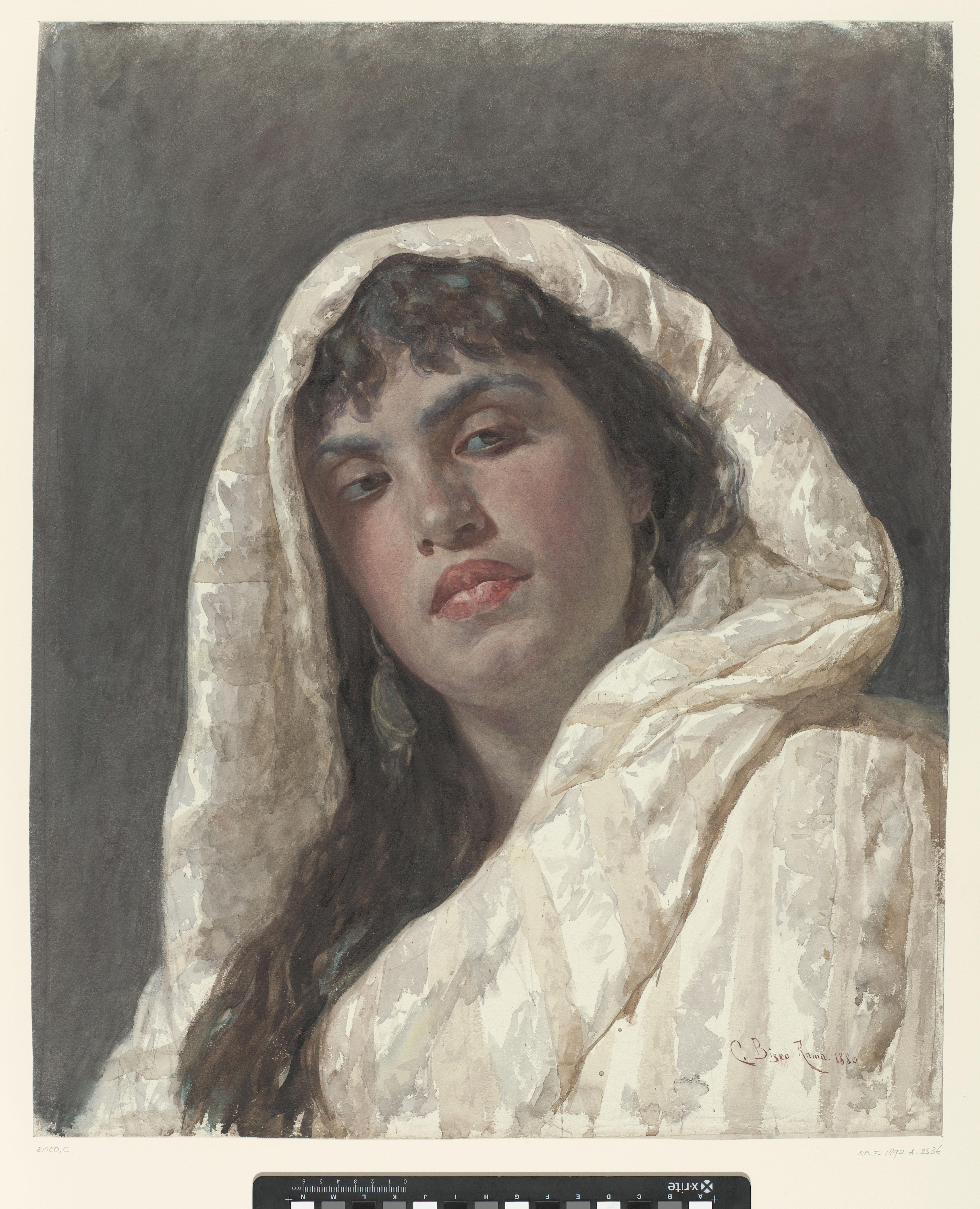 Buste van een Oosterse vrouw