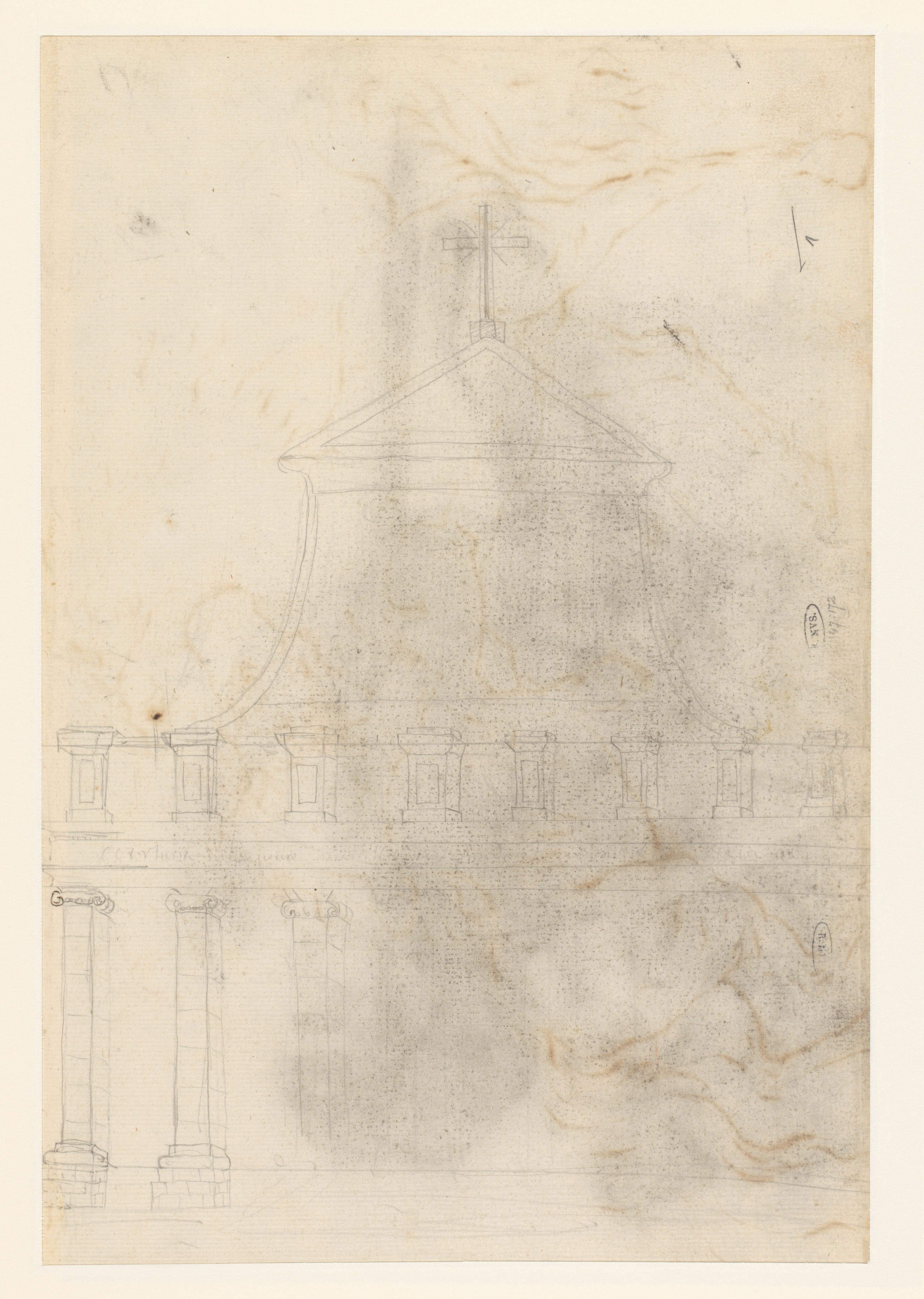Façade van een kerk