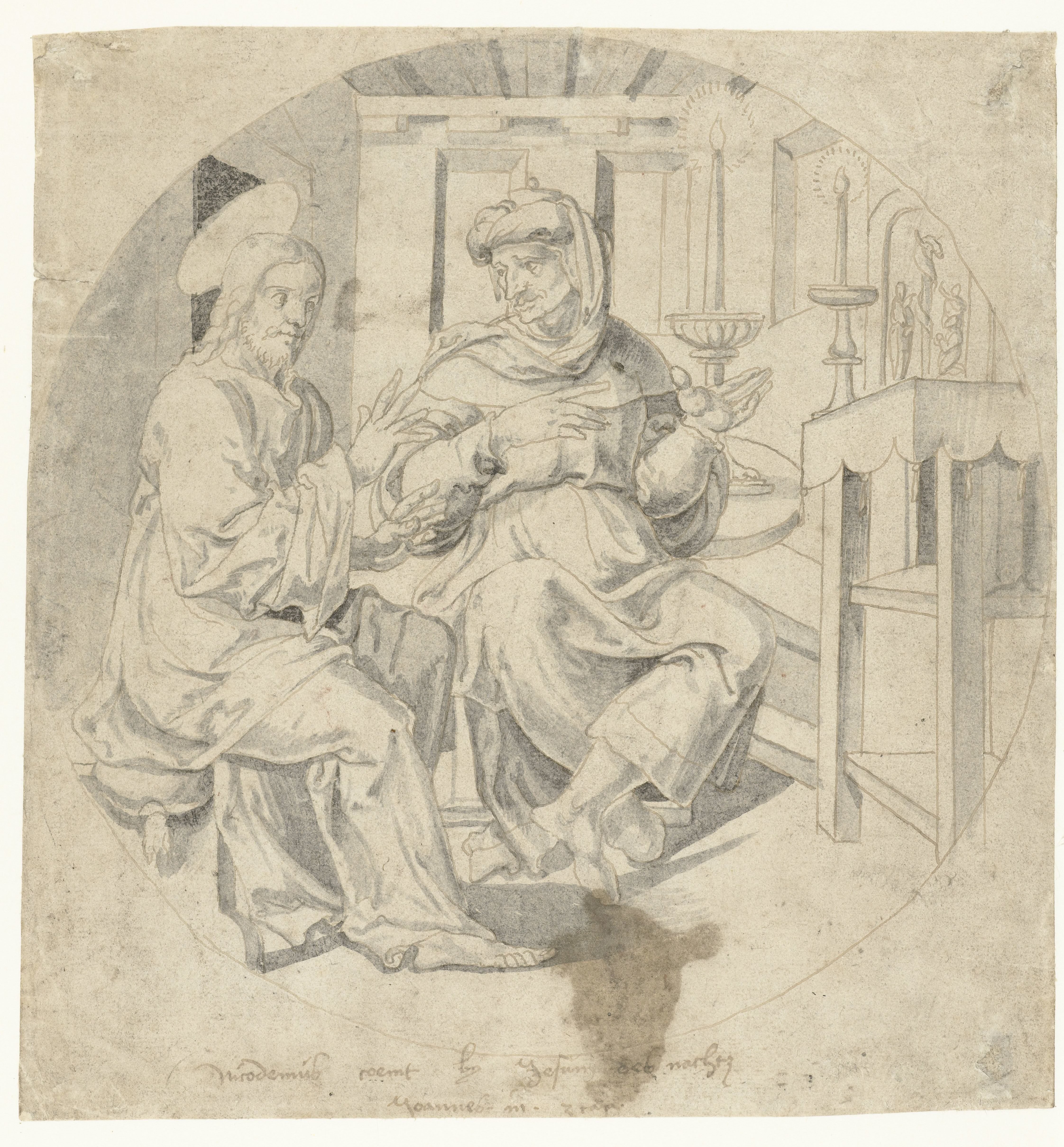 Nicodemus bezoekt Christus