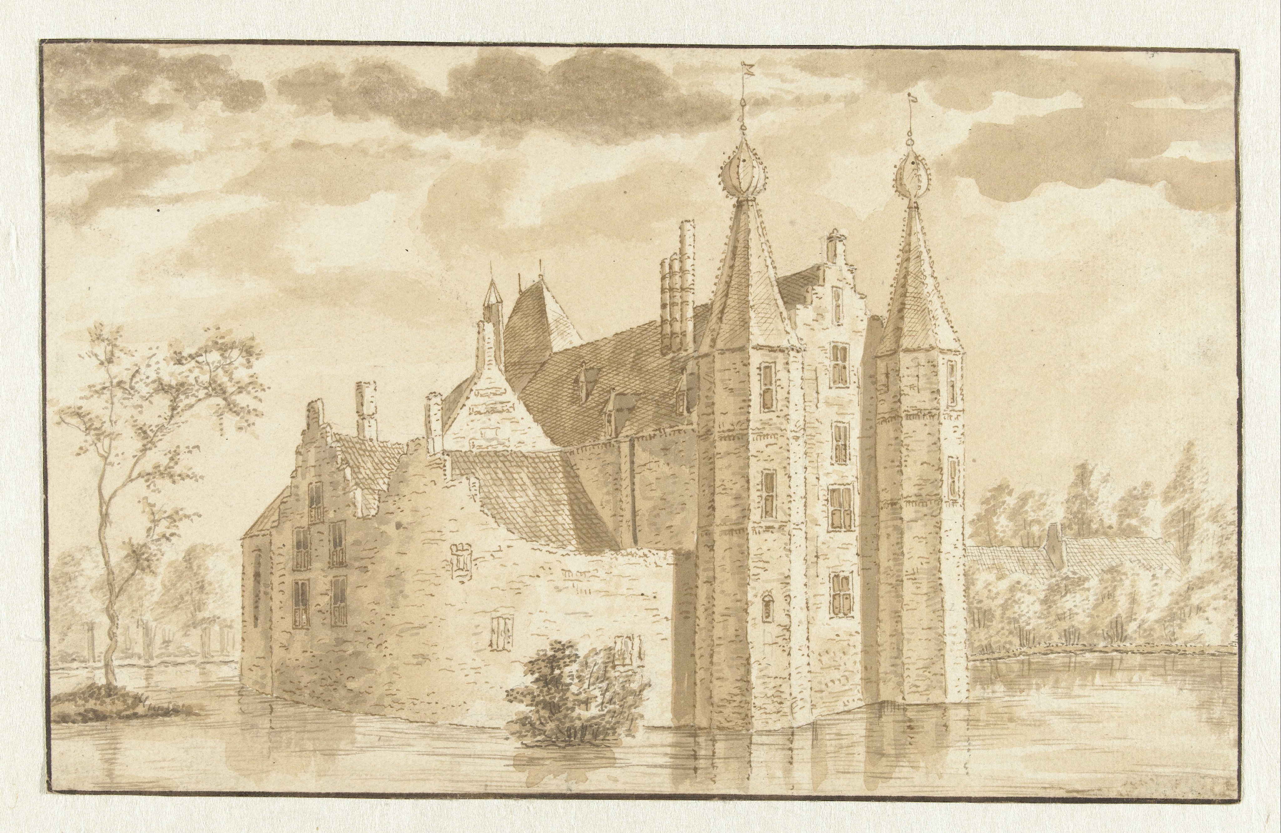 Het Huis Ter Does bij Leiderdorp