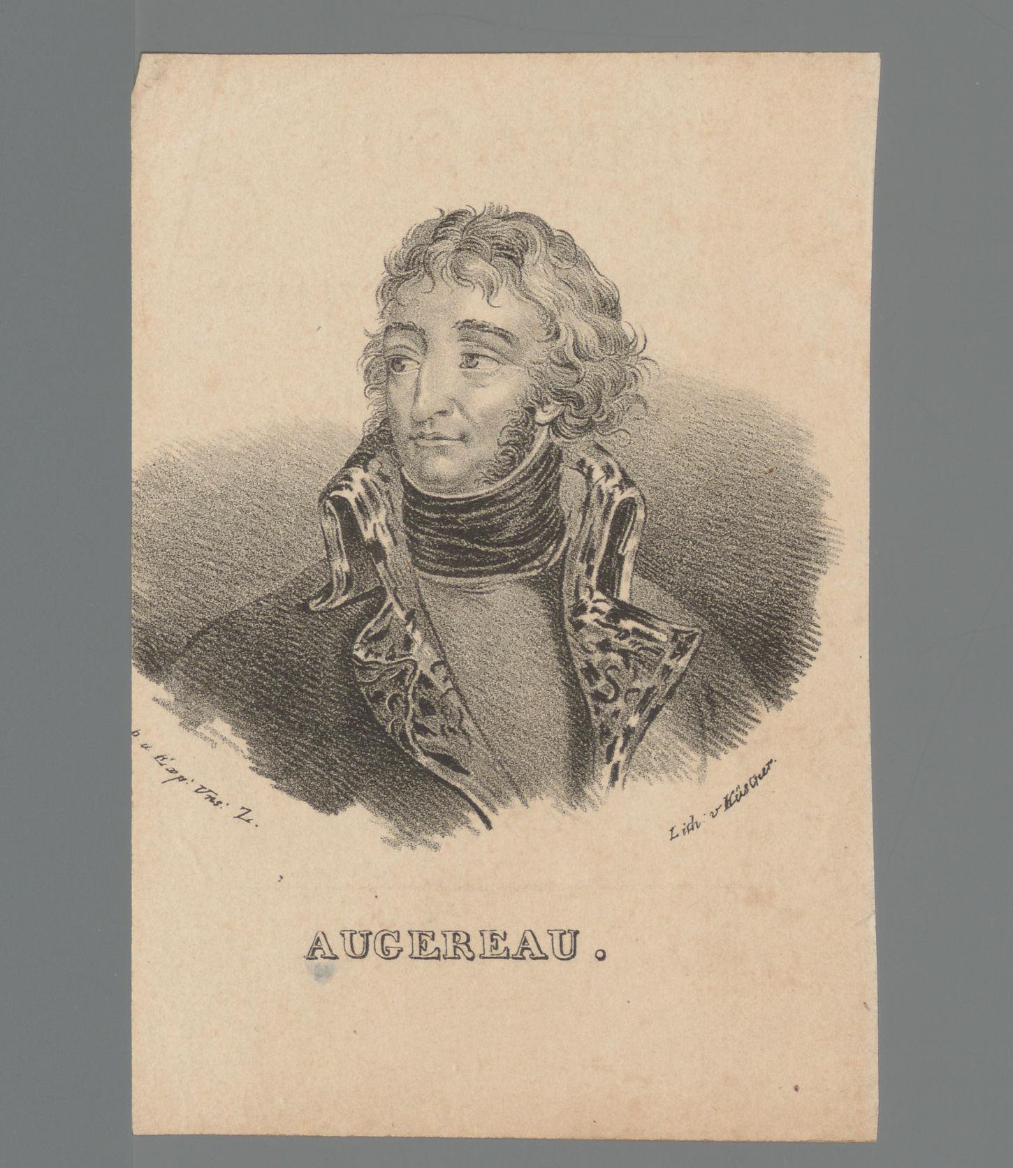 Portret van Pierre François Charles Augereau