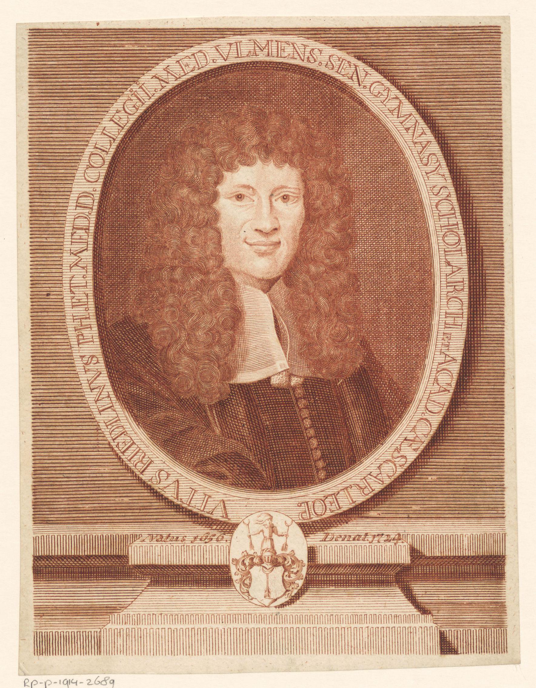 Portret van Veit Riedlin