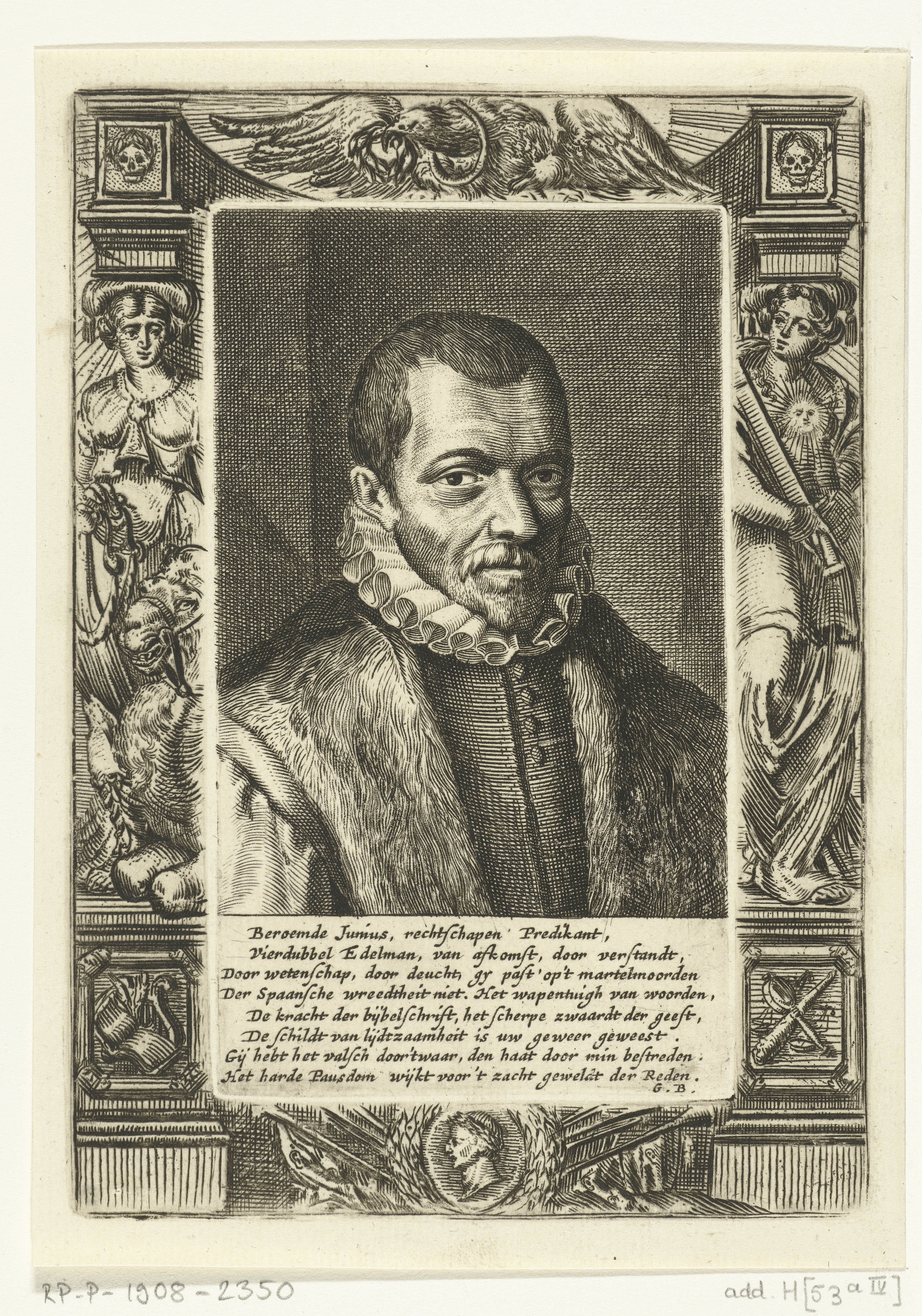 Portret van Franciscus Junius (I)
