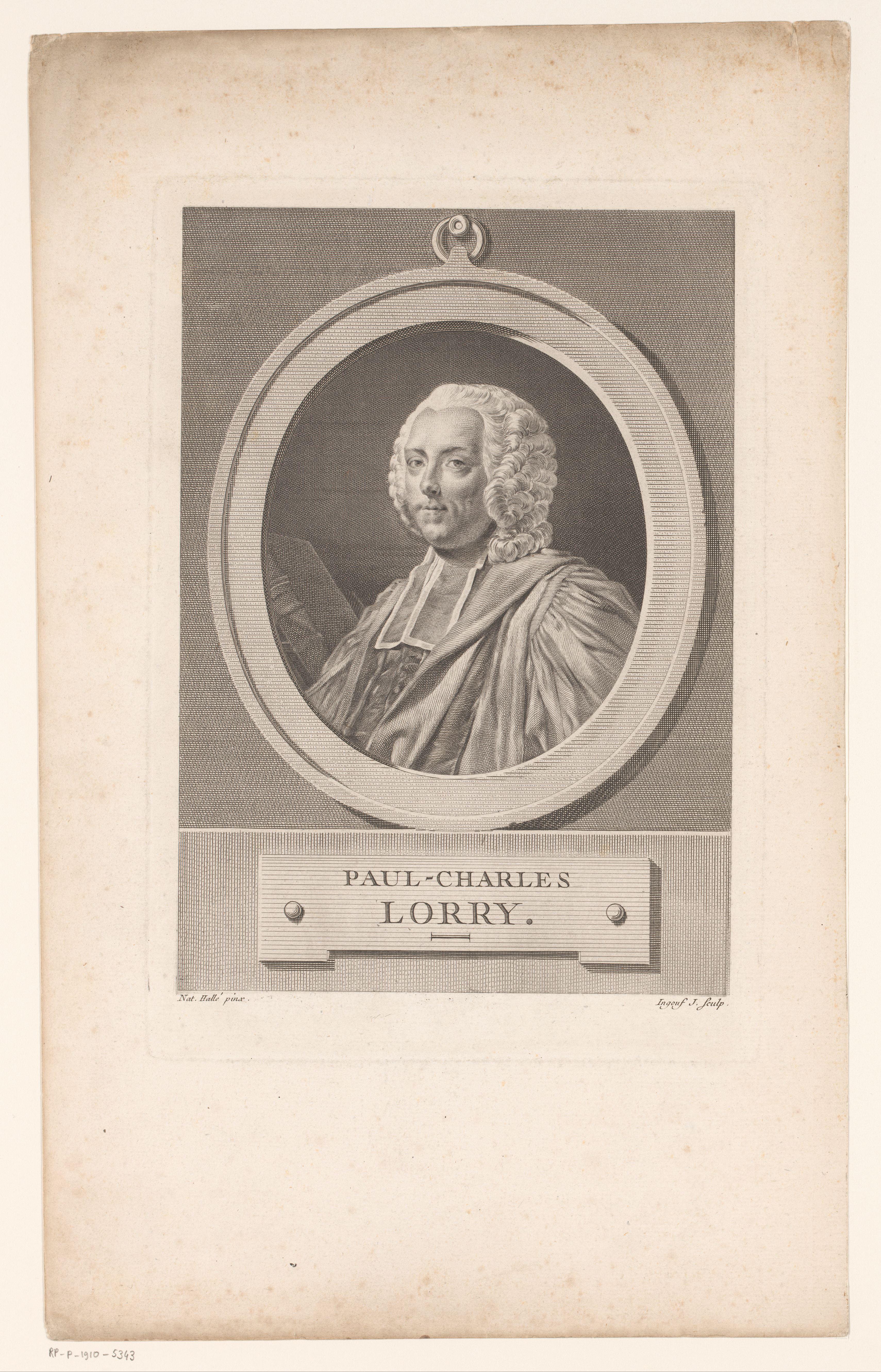 Portret van Paul-Charles Lorry
