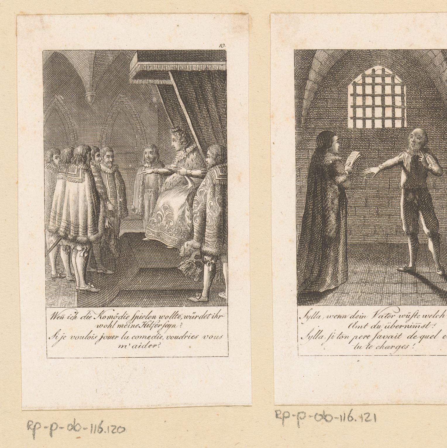 Voorstelling uit de geschiedenis van de Nederlandse stadhouders