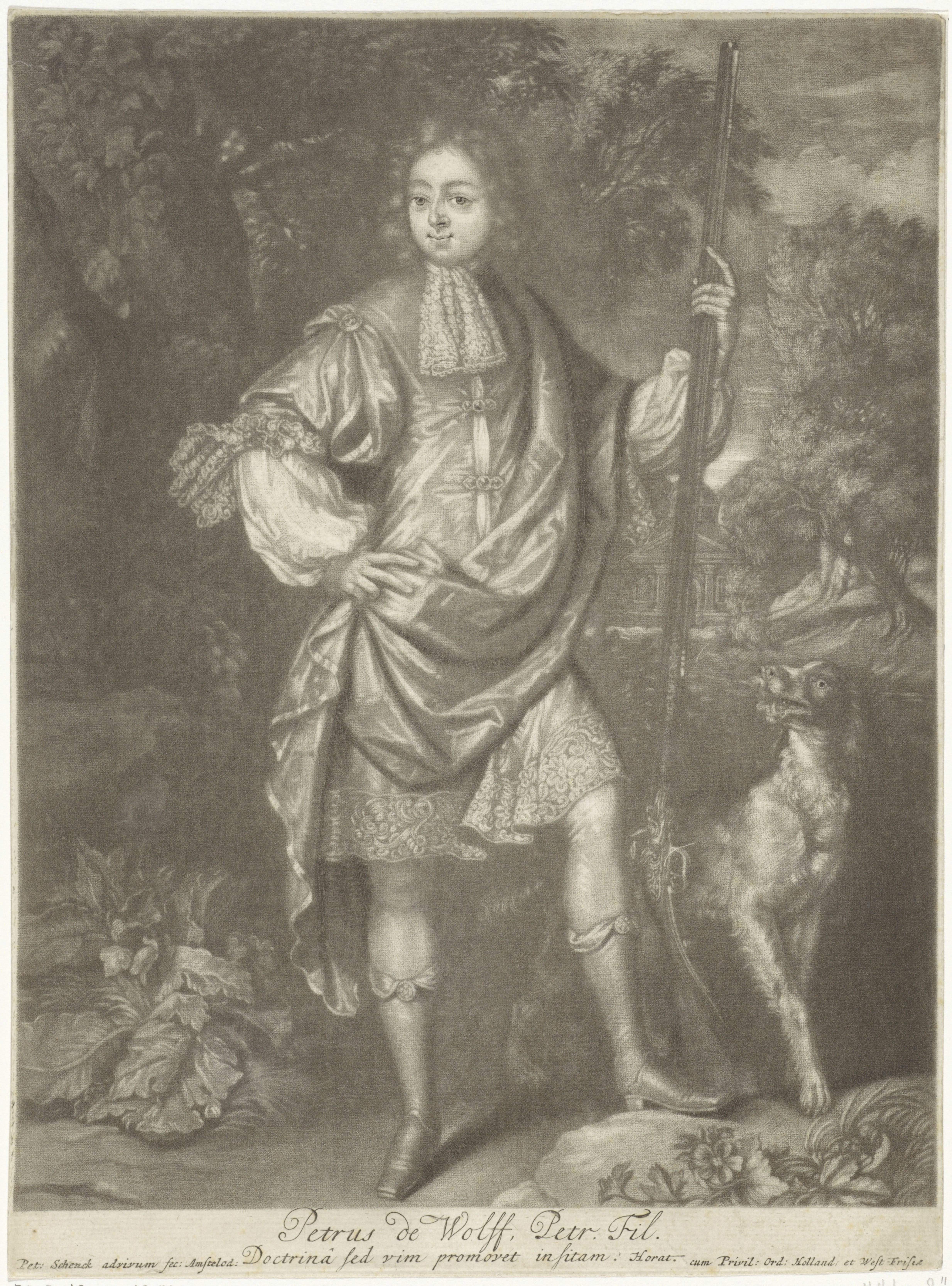 Portret van Pieter de Wolff Jr.