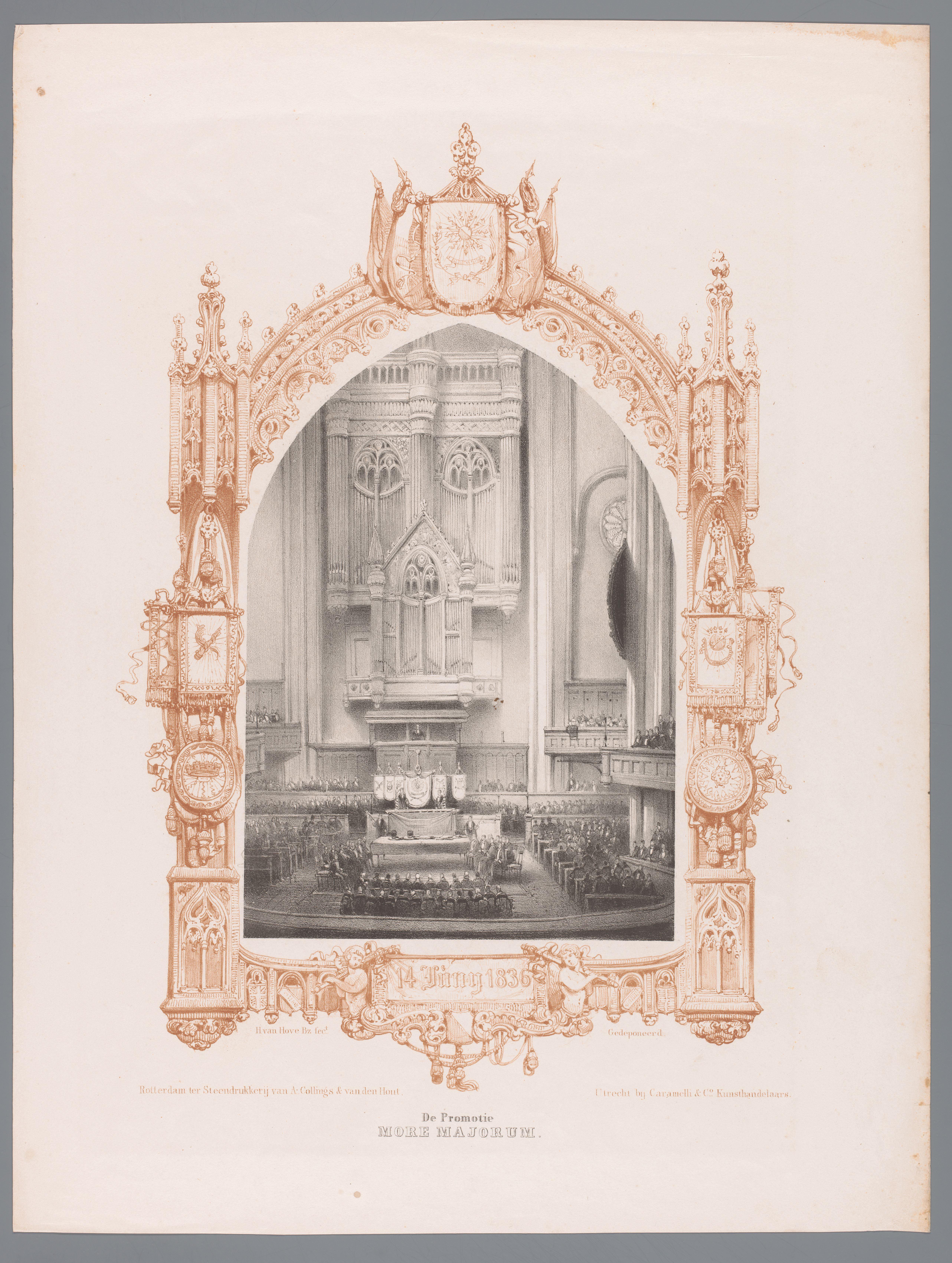 Promotie More Majorum, 1836