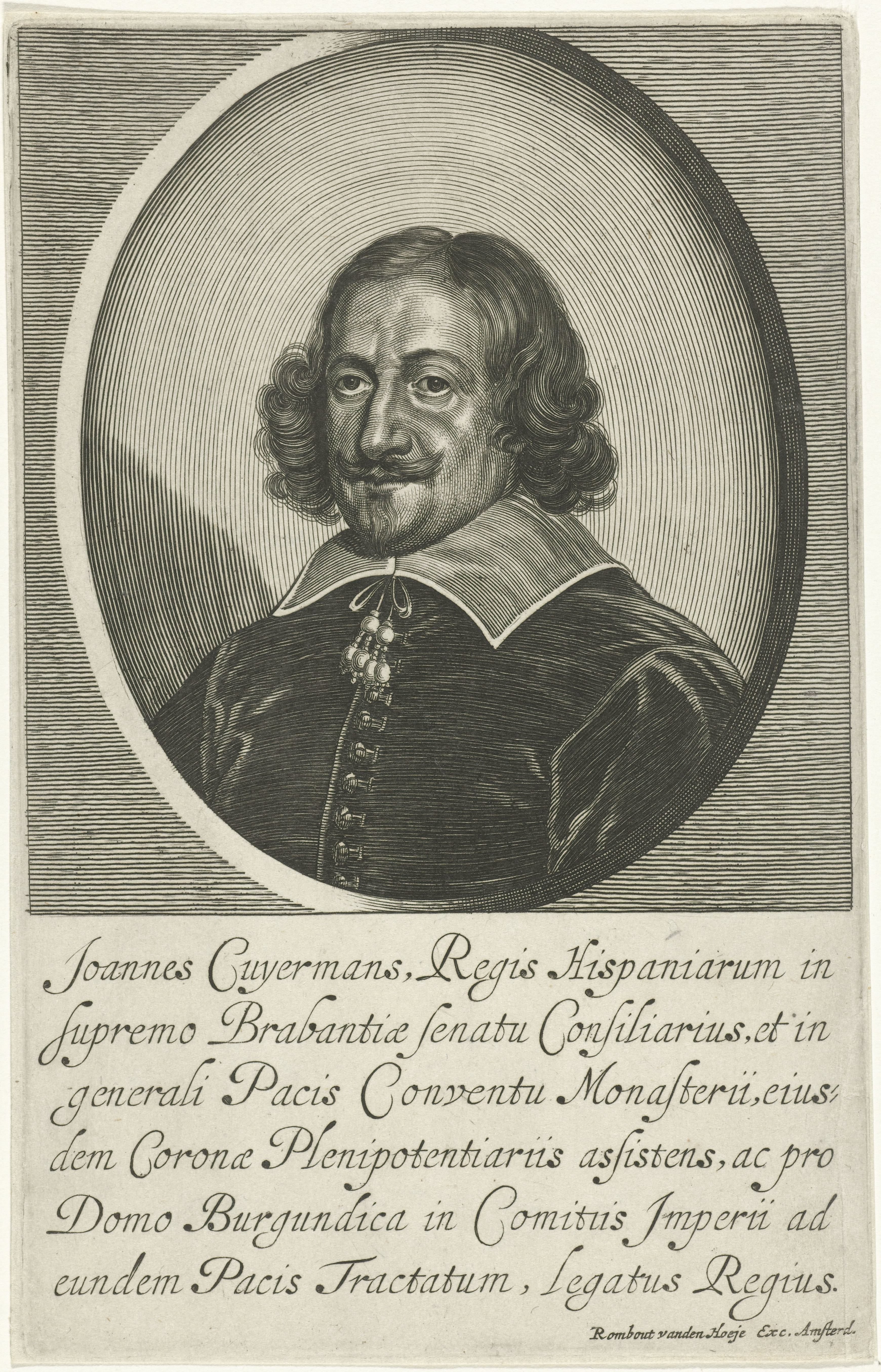 Portret van Joannes Cuyermans