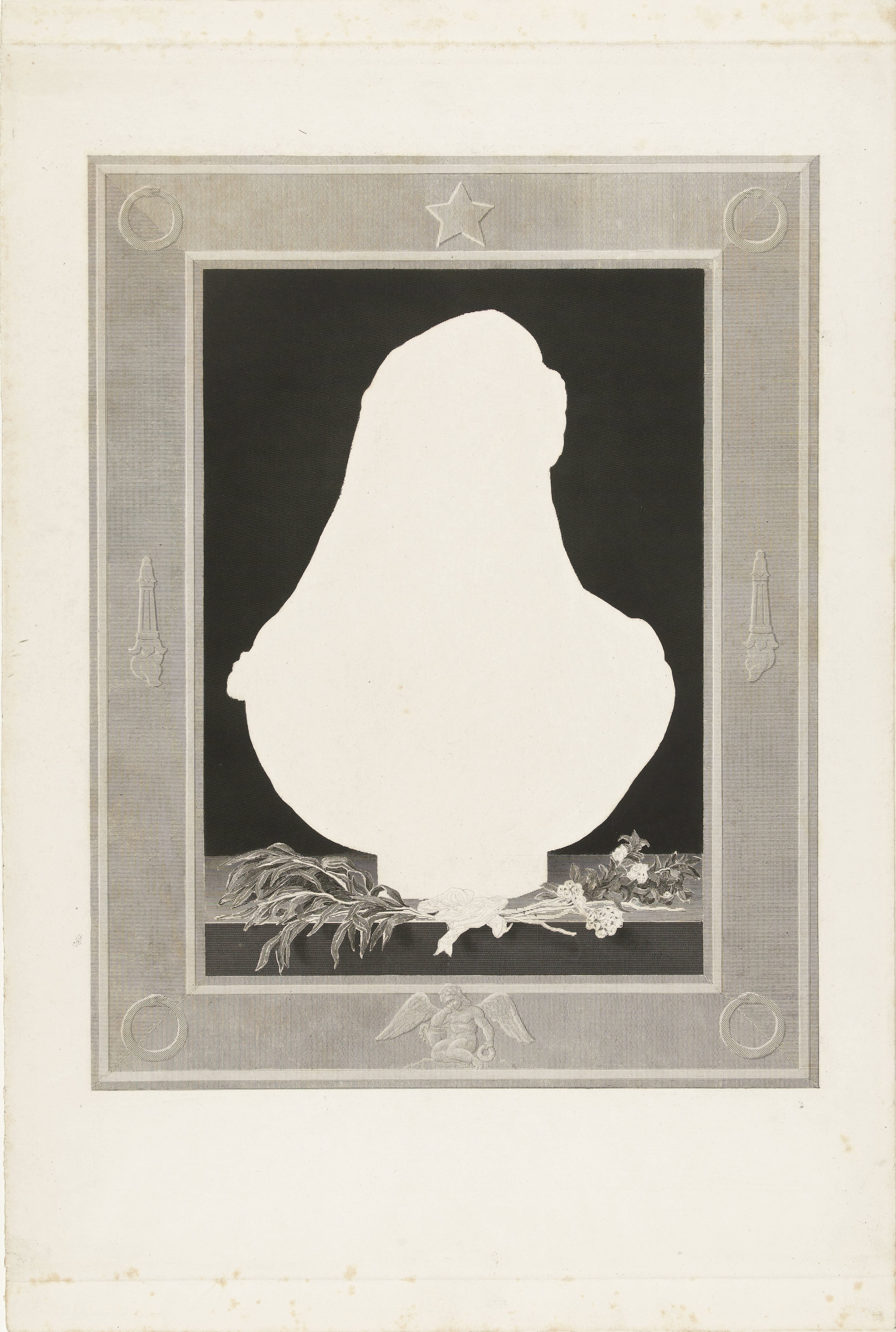 Buste van Wilhelmina van Pruisen
