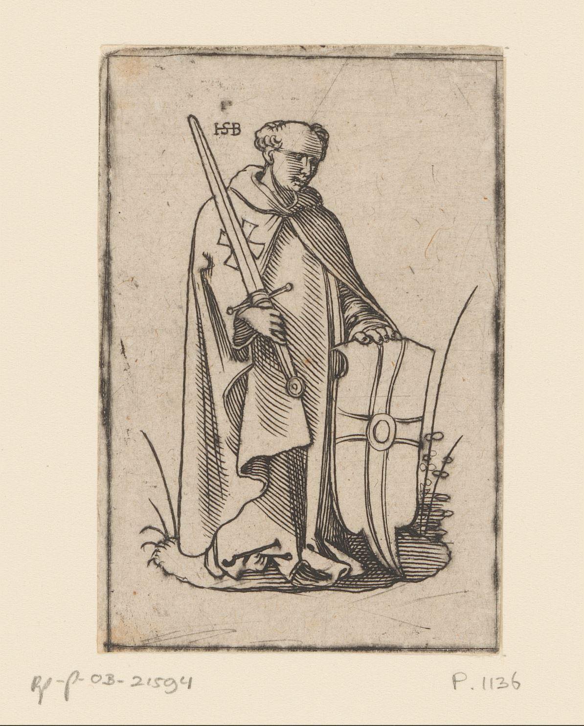 Monnik van de orde van Rhodos