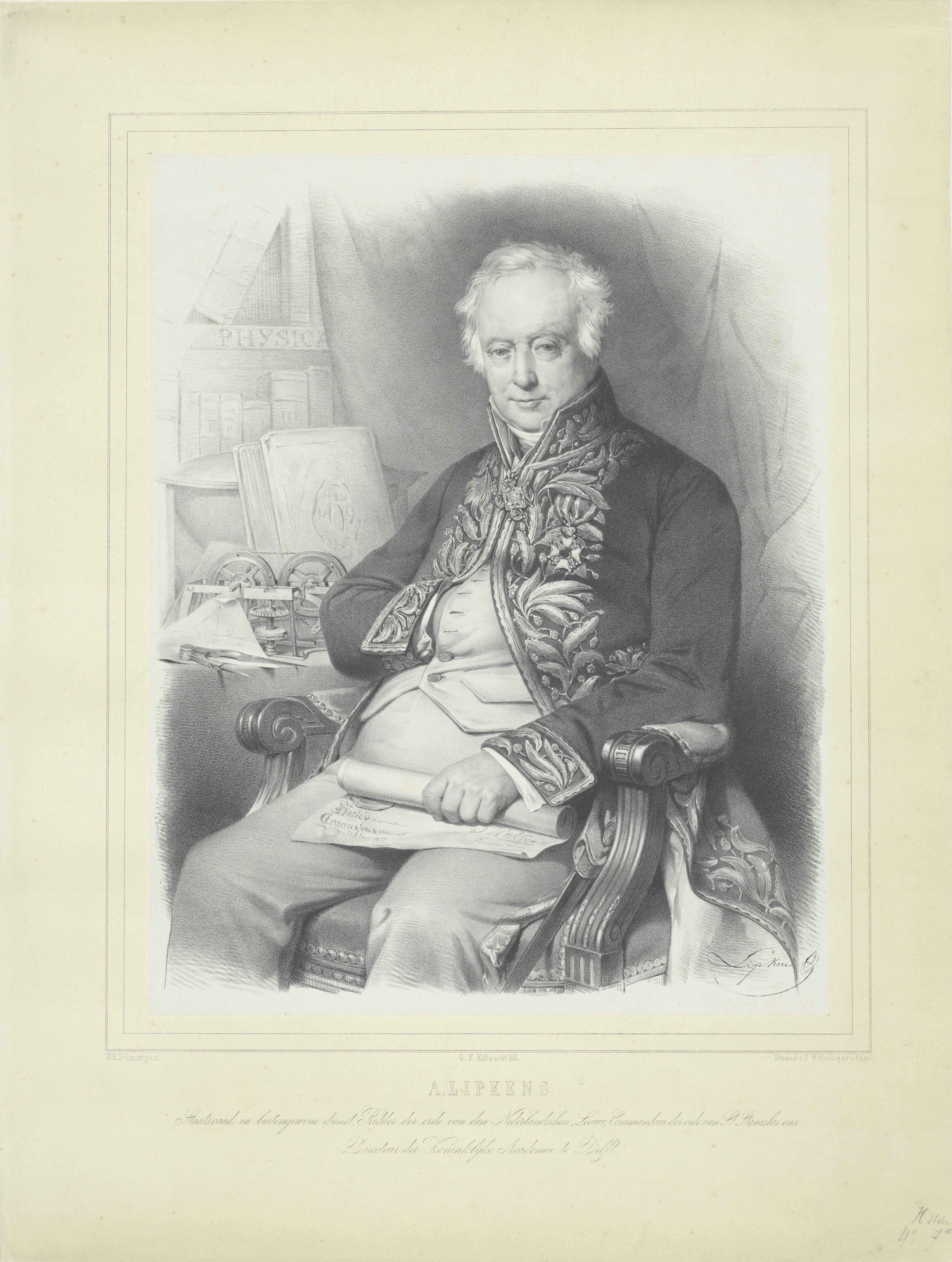Portret van Antoine Lipkens