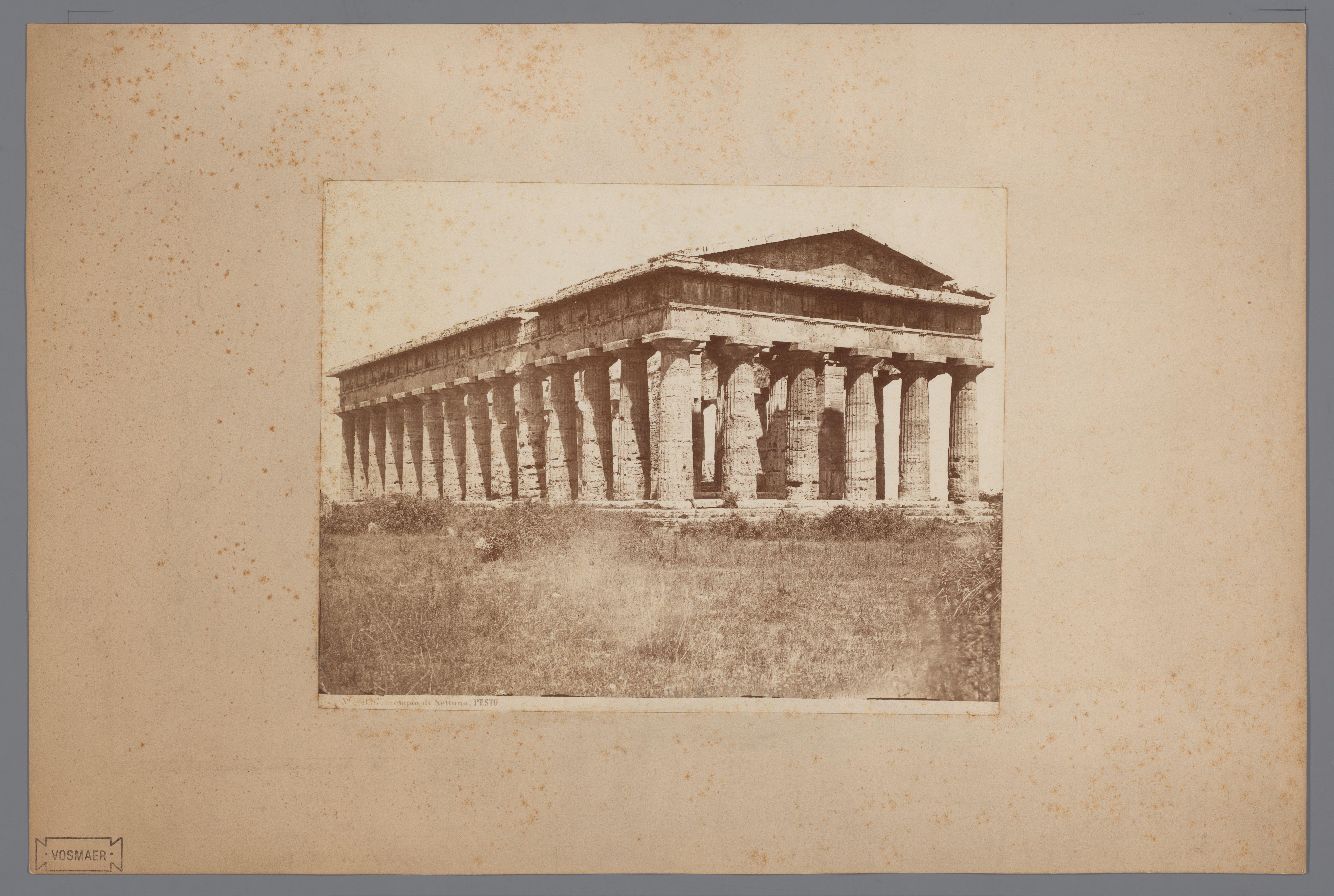 Tempel van Neptunus, Paestum, Italië
