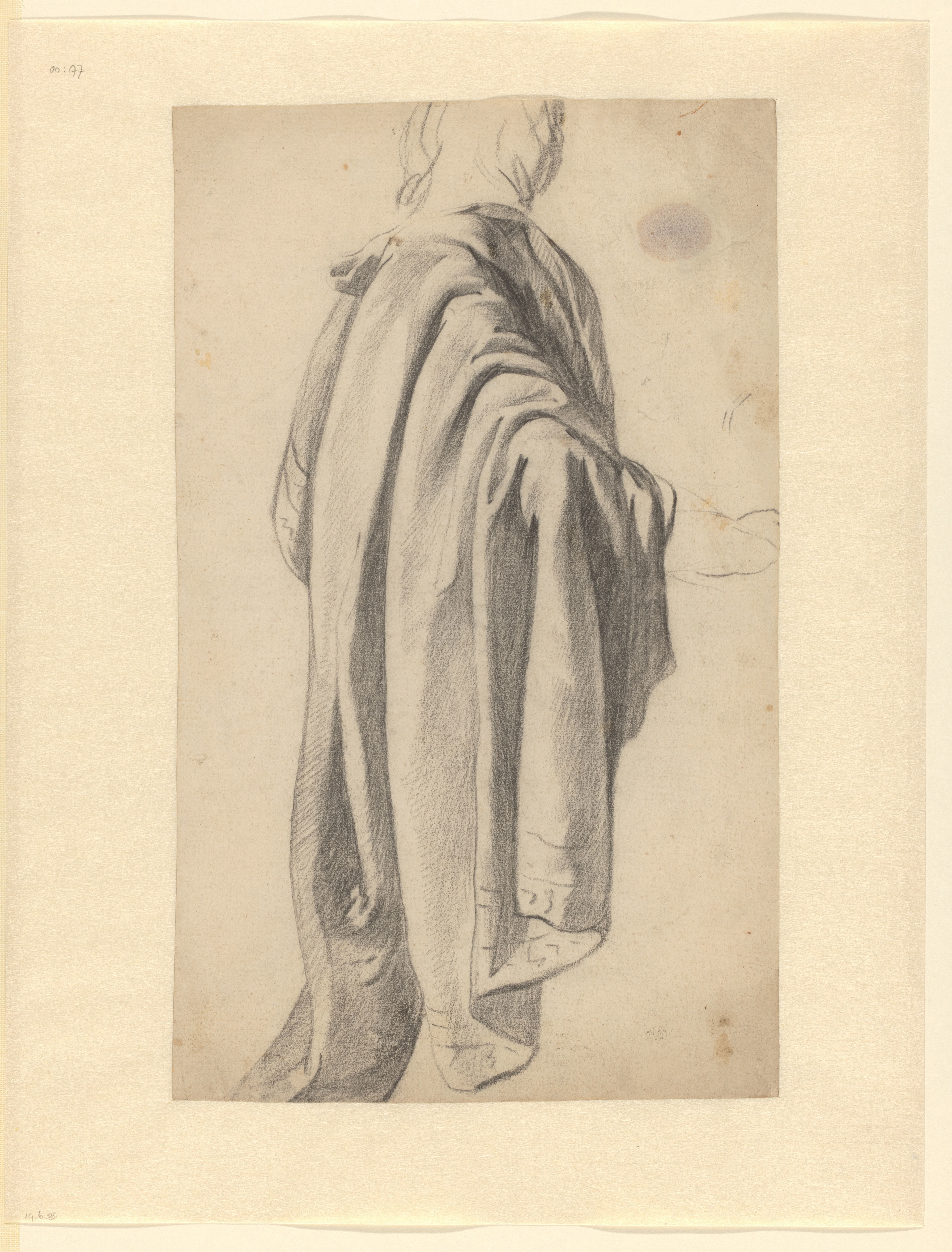 Studie van een mantel