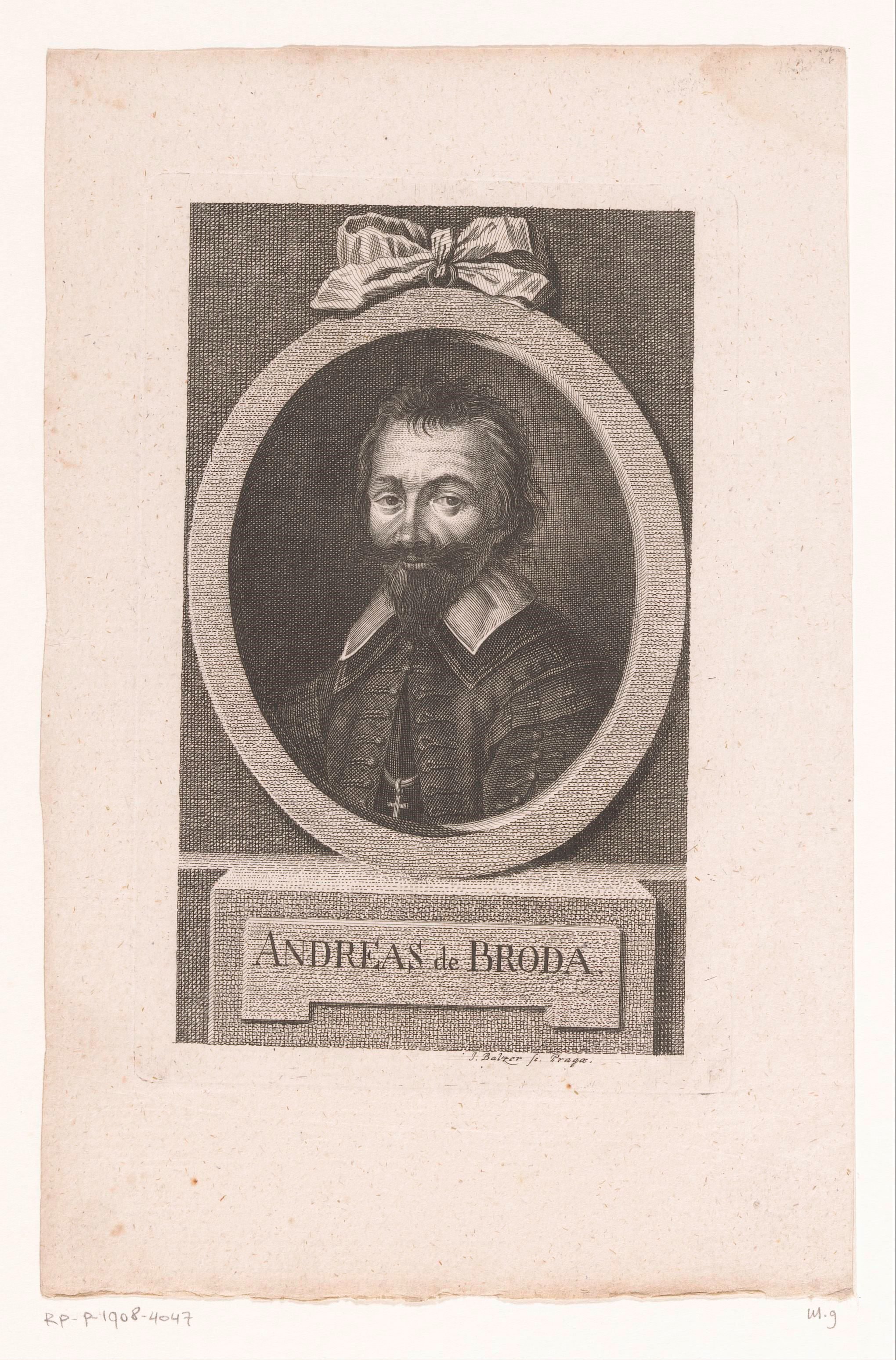 Portret van Andreas Broda