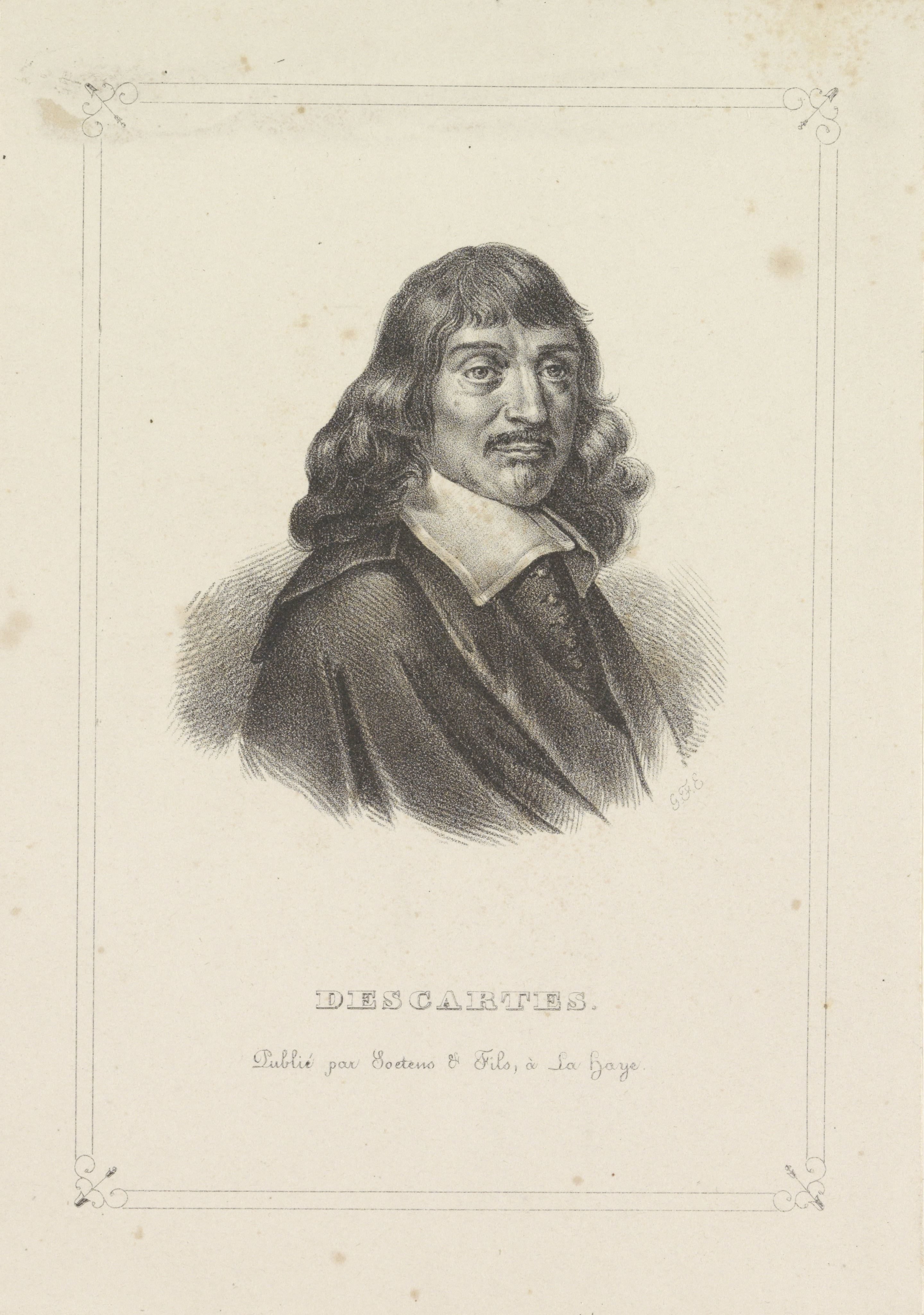 Portret van René Descartes
