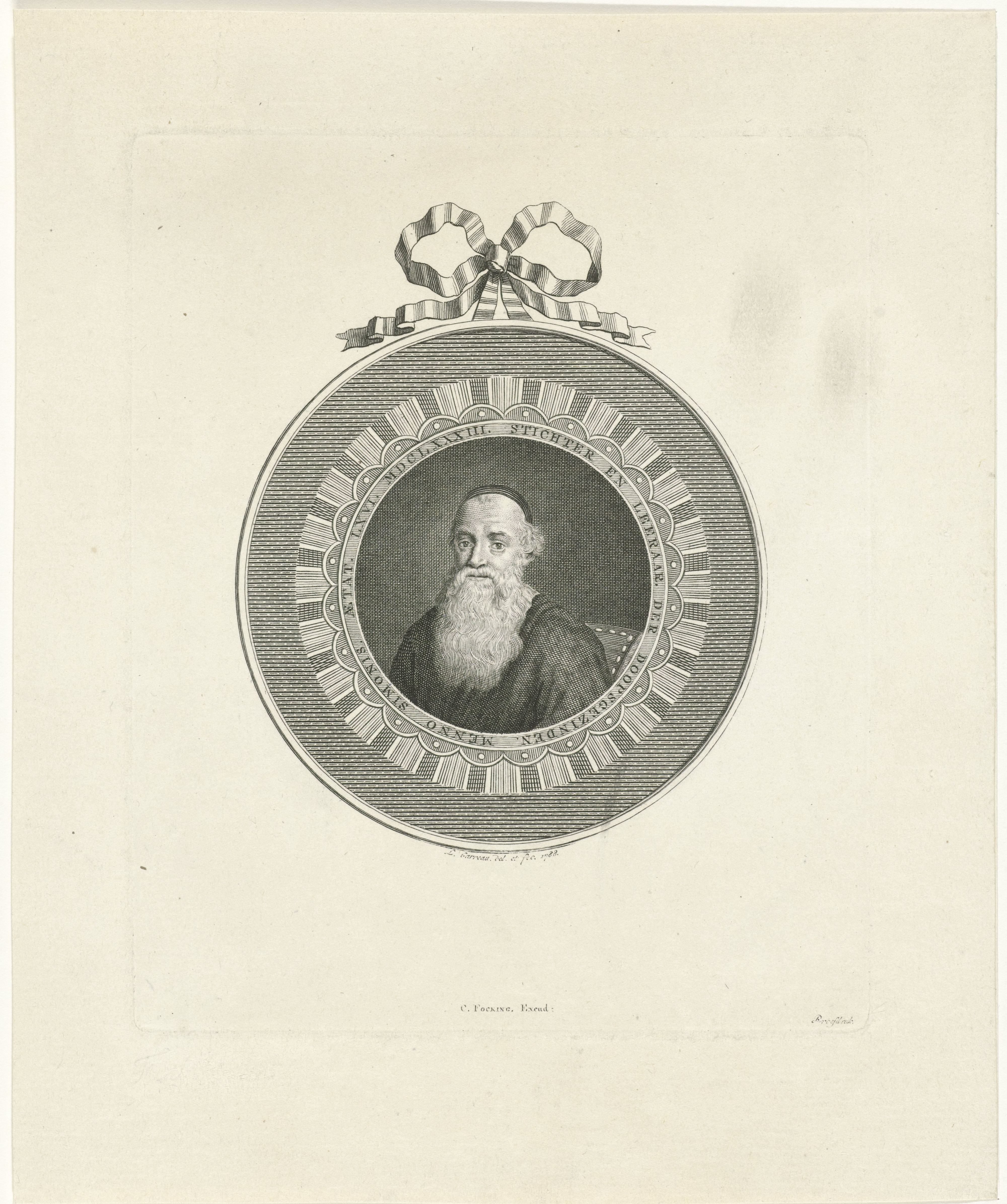 Portret van Menno Simons