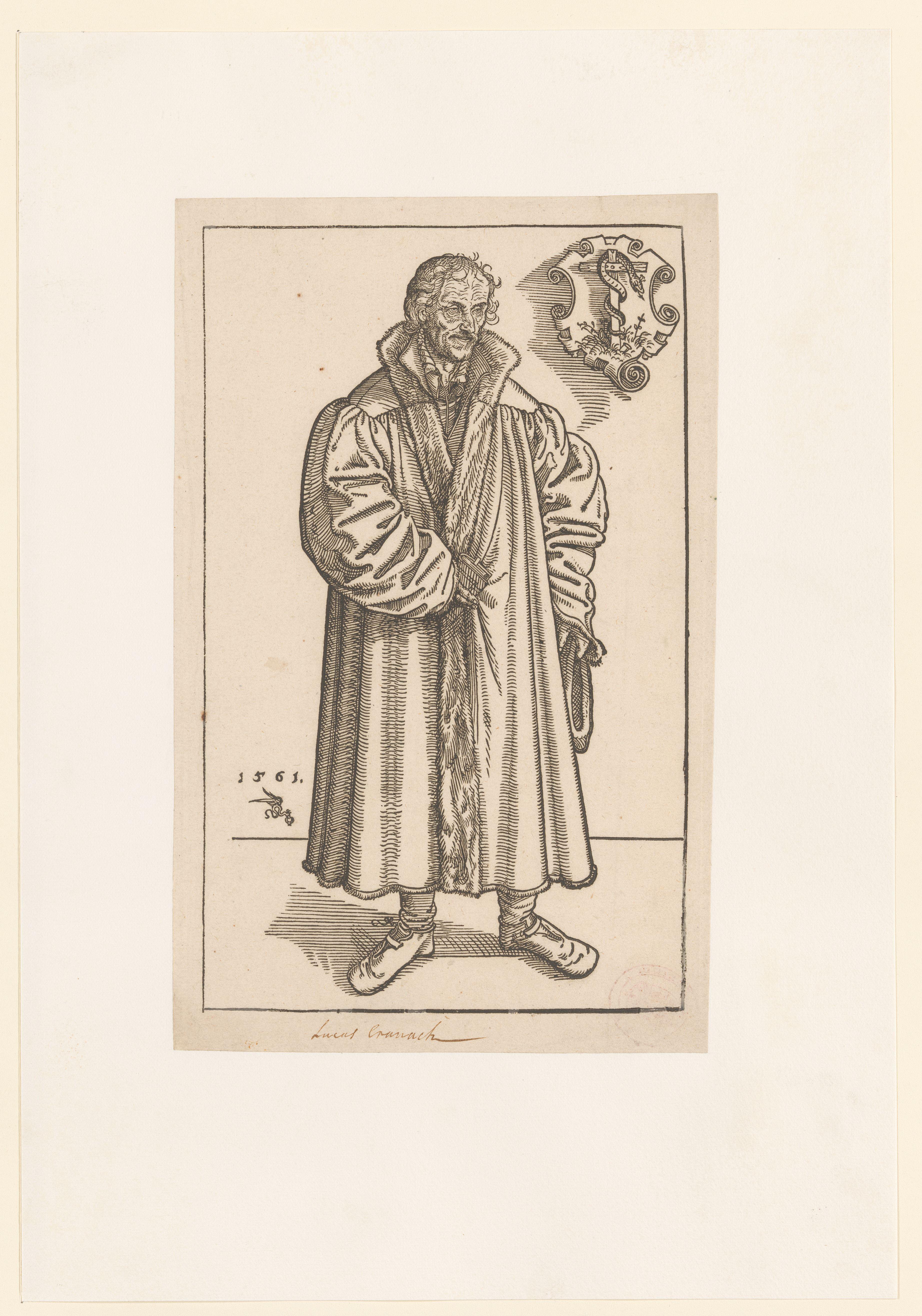 Portret van Philipp Melanchthon