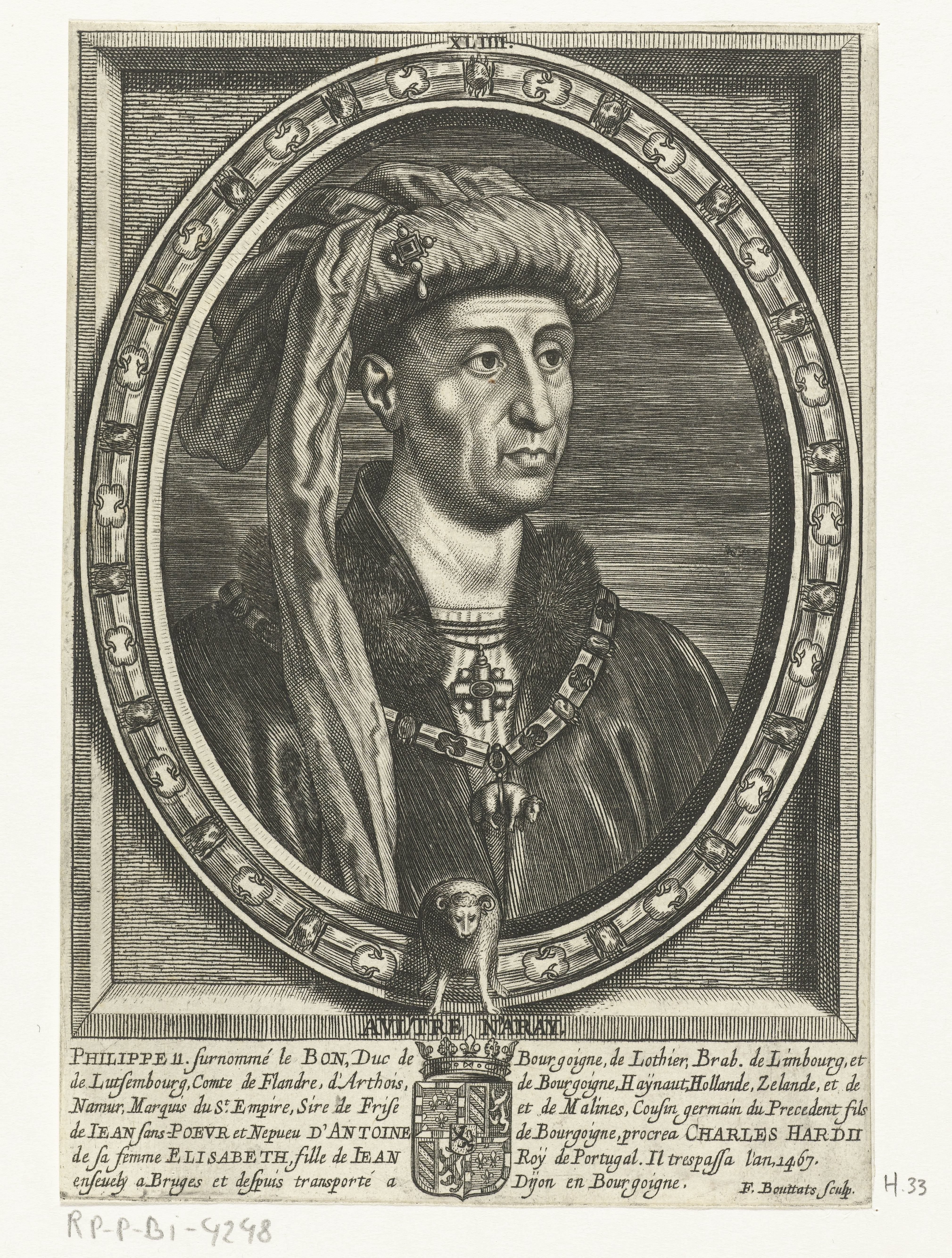 Portret van Filips de Goede