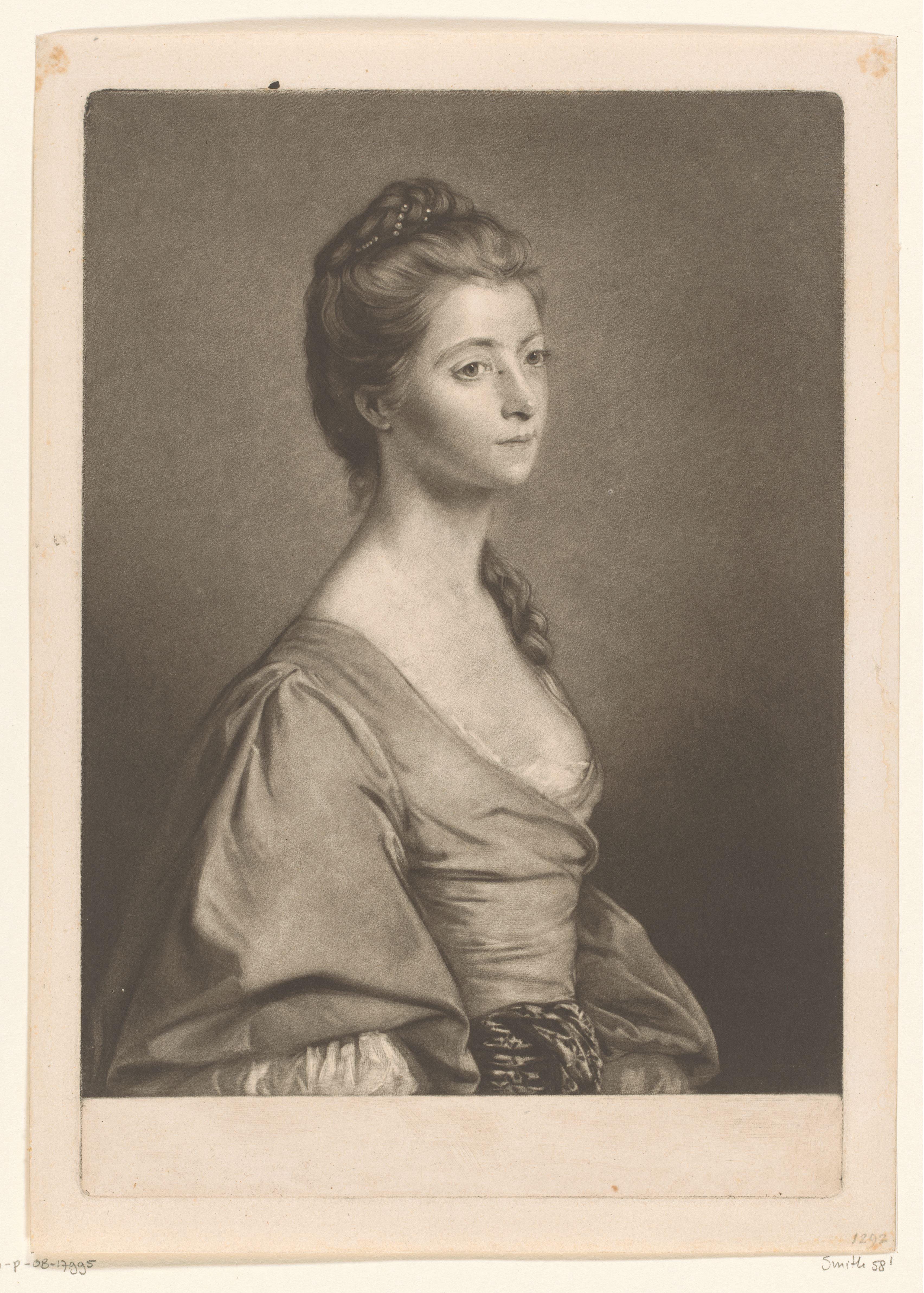 Portret van Catherine Trapaud