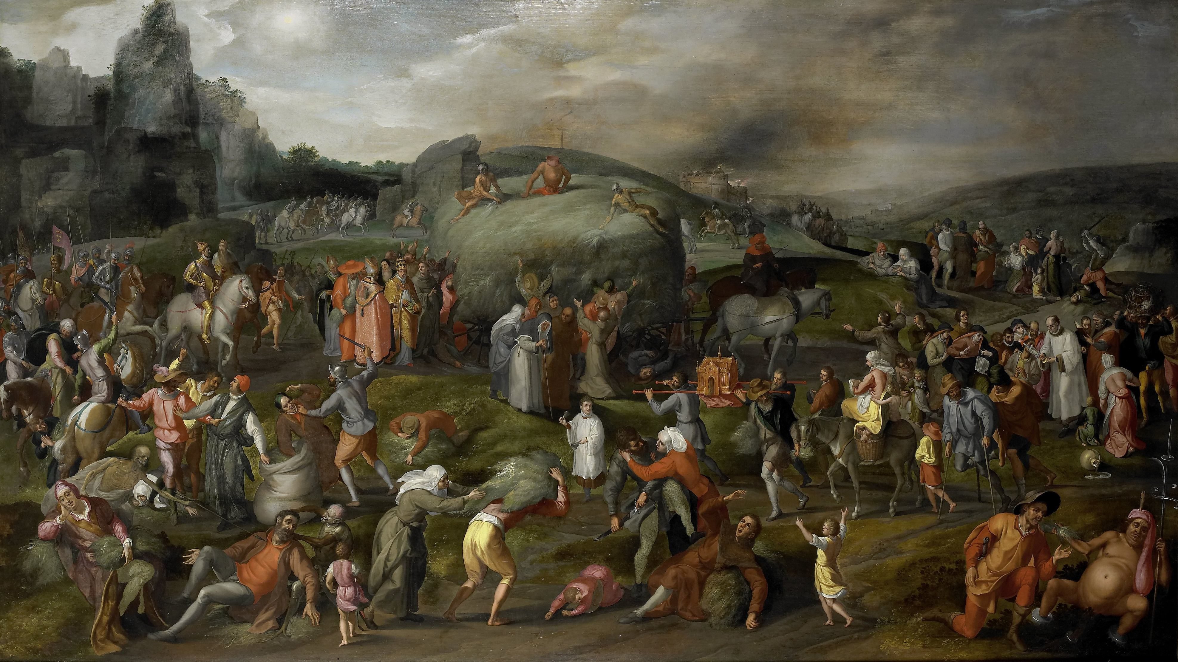 Allegory of Abuses by the Authorities of Church and State